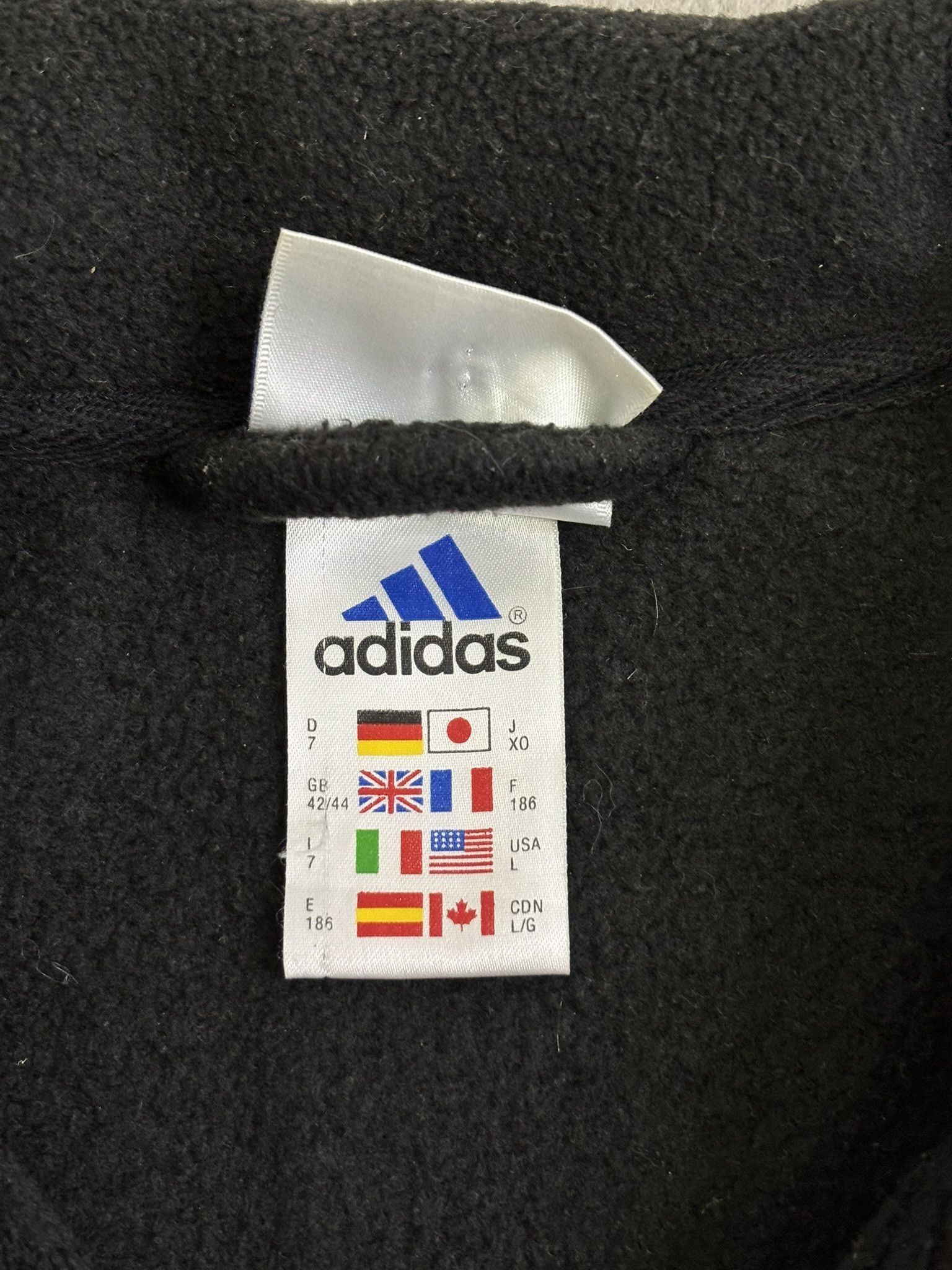 Adidas Fleece Half Zip Adidas 90s vintage size. XXL Size US XXL / EU 58 / 5 - 14 Thumbnail