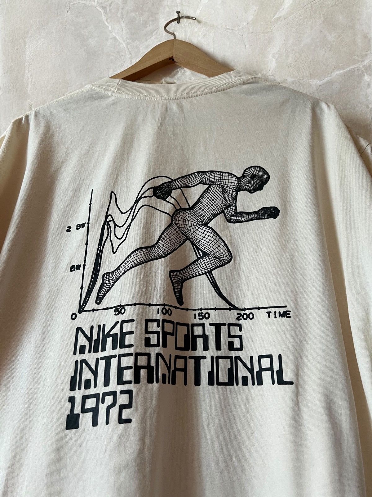 Nike × Vintage NIKE BOXY FIT OVERSIZED BIG LOGO “RUNNING MAN” t shirt tee Size US XL / EU 56 / 4 - 4 Thumbnail