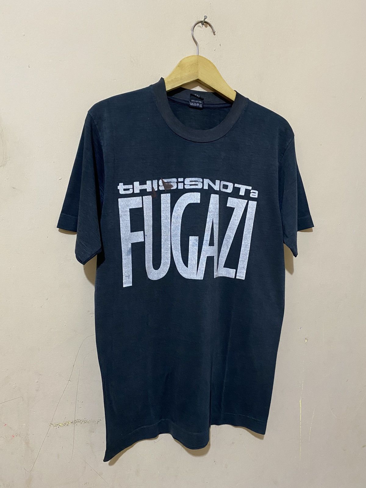 Band Tees 90s Boot Rare Fugazi Band Tshirt Size US M / EU 48-50 / 2 - 2 Thumbnail