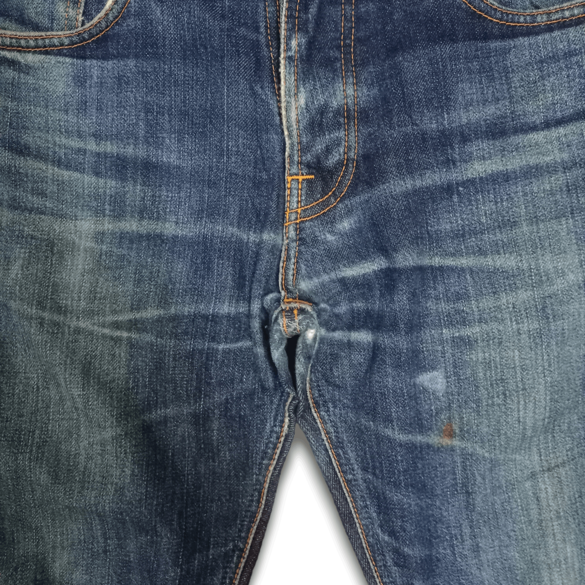 Nudie Jeans Vintage Nudie Button Fly Blue Wash Ripped Style Jeans 30x31 Size US 30 / EU 46 - 5 Thumbnail