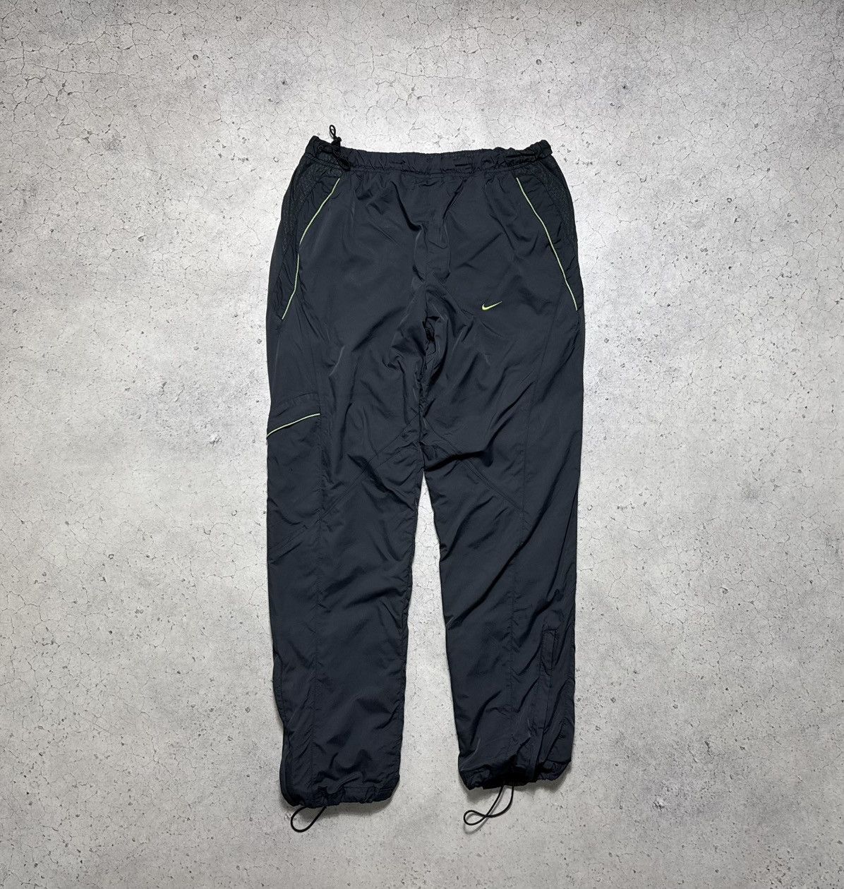Nike Nike Shox Vintage Black Nylon Track Suit Jacket & Pants Dril Size US XXL / EU 58 / 5 - 11 Thumbnail
