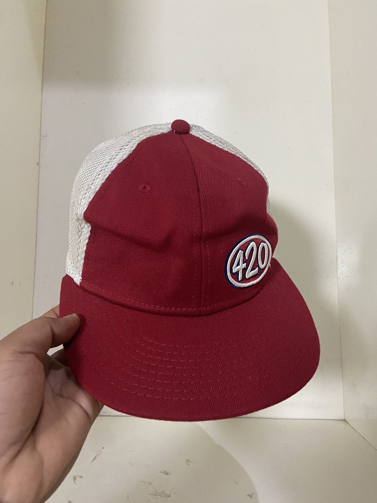 Vintage 420 headwear build up American style hat Size ONE SIZE - 2 Thumbnail