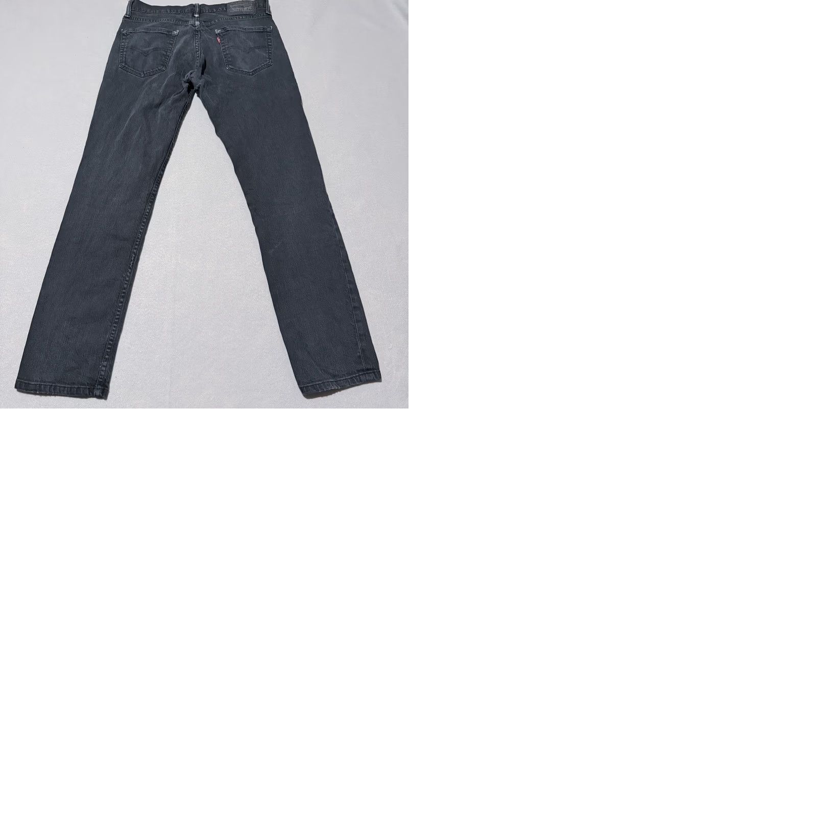Levi's Levi's Jeans Men's Black Denim Distressed Slim Fit Mid-Rise 30X30 5-Pocket City USA Classic Womens Mens Boys Girls Size US 30 / EU 46 - 10 Thumbnail