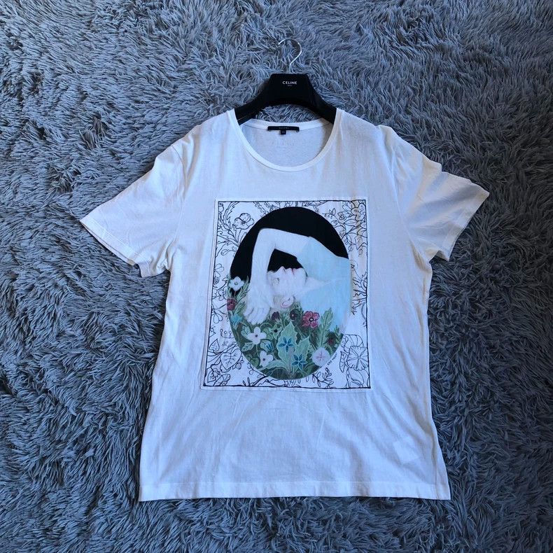 Gucci Gucci Paradise girl flower logo pattern short-sleeved T-shi Size US XL / EU 56 / 4 - 1 Thumbnail