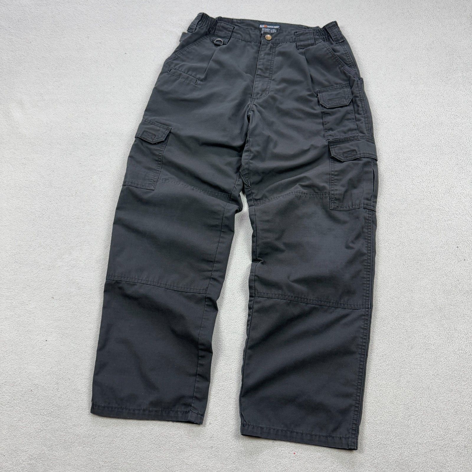 5.11 5.11 Tactical Pro Pants Gorpcore Black Ripstop Cargo 32x30 Size US 32 / EU 48 - 1 Thumbnail