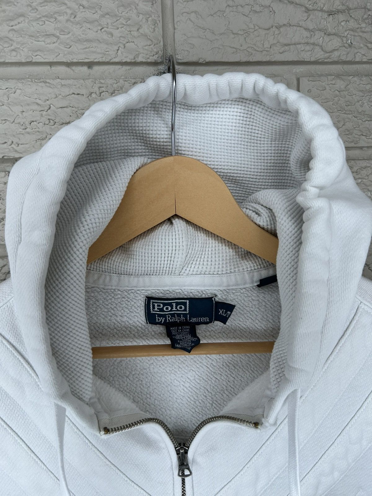 Polo Ralph Lauren Vintage 90s Polo Ralph Lauren Chief Keef Zip Up Hoodie Size US XL / EU 56 / 4 - 6 Thumbnail