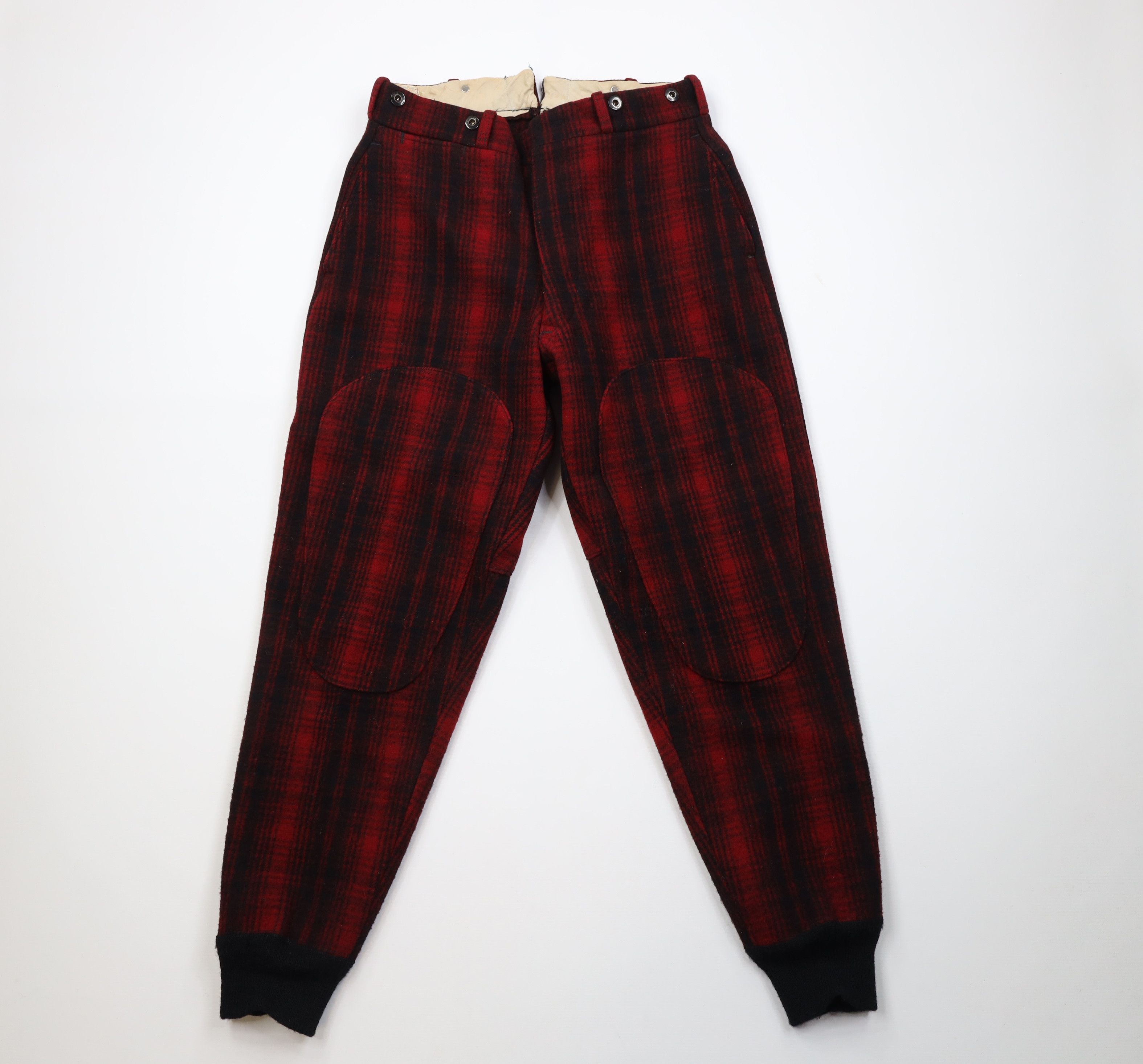 Woolrich Woolen Mills Vintage 60s Woolrich Knee Mackinaw Wool Joggers Pants USA Size US 32 / EU 48 - 1 Thumbnail