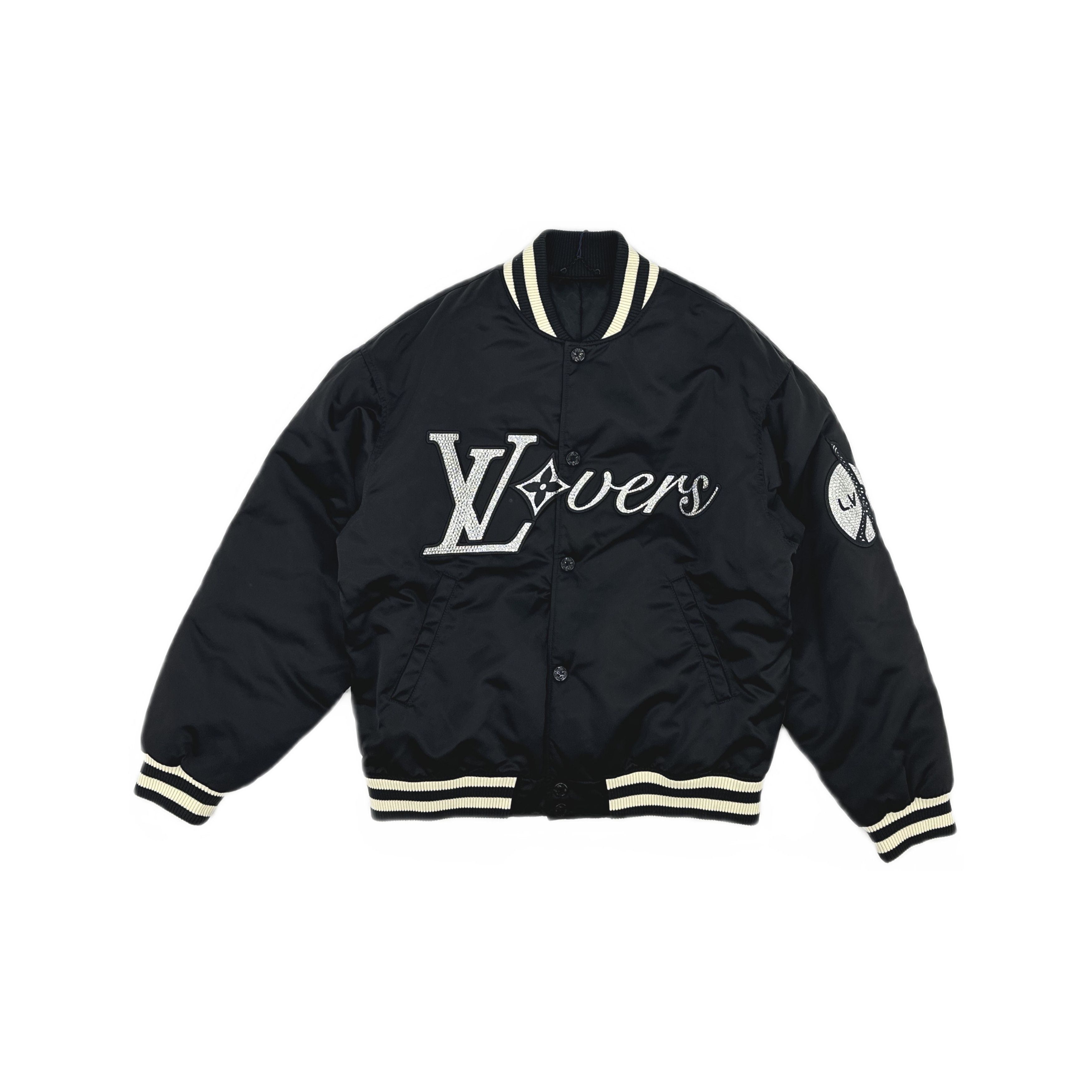 Louis Vuitton Louis Vuitton SS24 Lovers Embroidered Varsity Jacket 50 Size US M / EU 48-50 / 2 - 1 Thumbnail