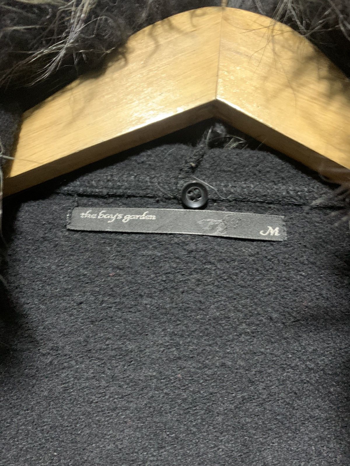 If Six Was Nine The bay garden asymmetric poem fur hoodie LGB style Size US M / EU 48-50 / 2 - 9 Thumbnail