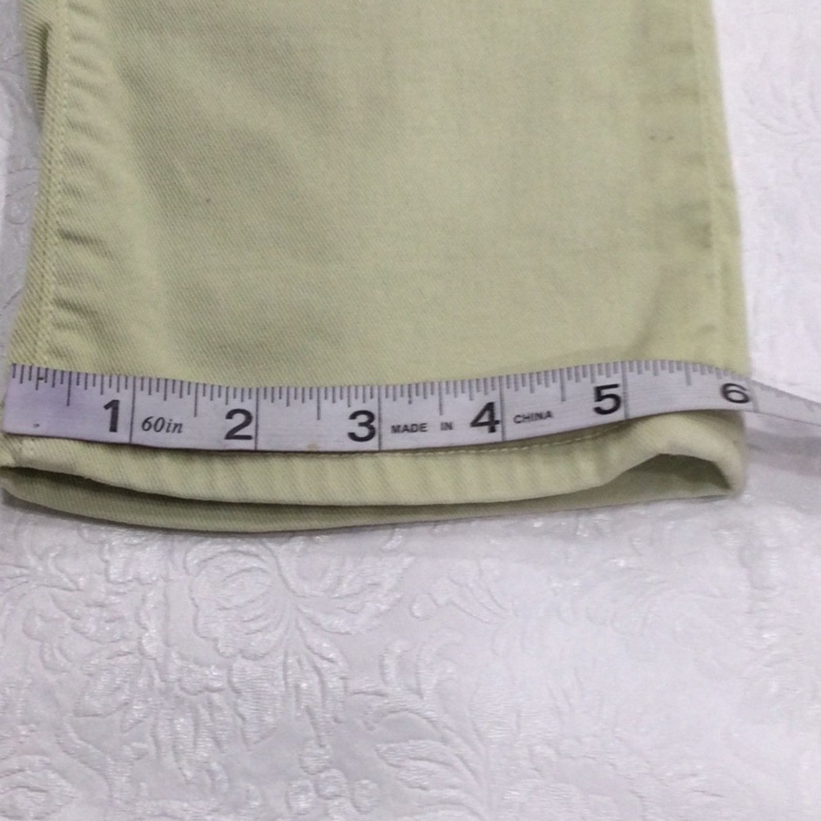 Citizens Of Humanity Citizens of Humanity Jerome Dahan Pale Green Skinny Pant 26 Size 26" / US 2 / IT 38 - 16 Thumbnail