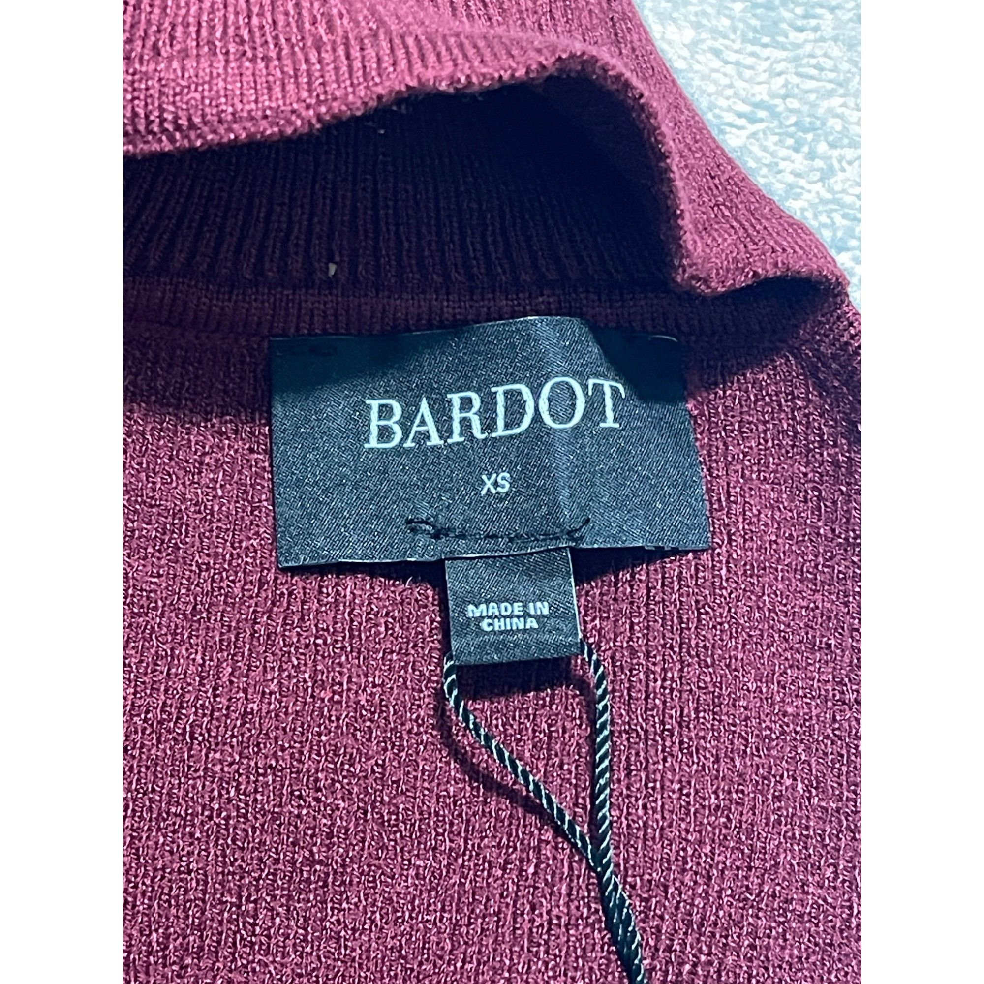 Other Bardot One-Shoulder Knit Turtleneck, Size XS, New Size XS / US 0-2 / IT 36-38 - 10 Thumbnail