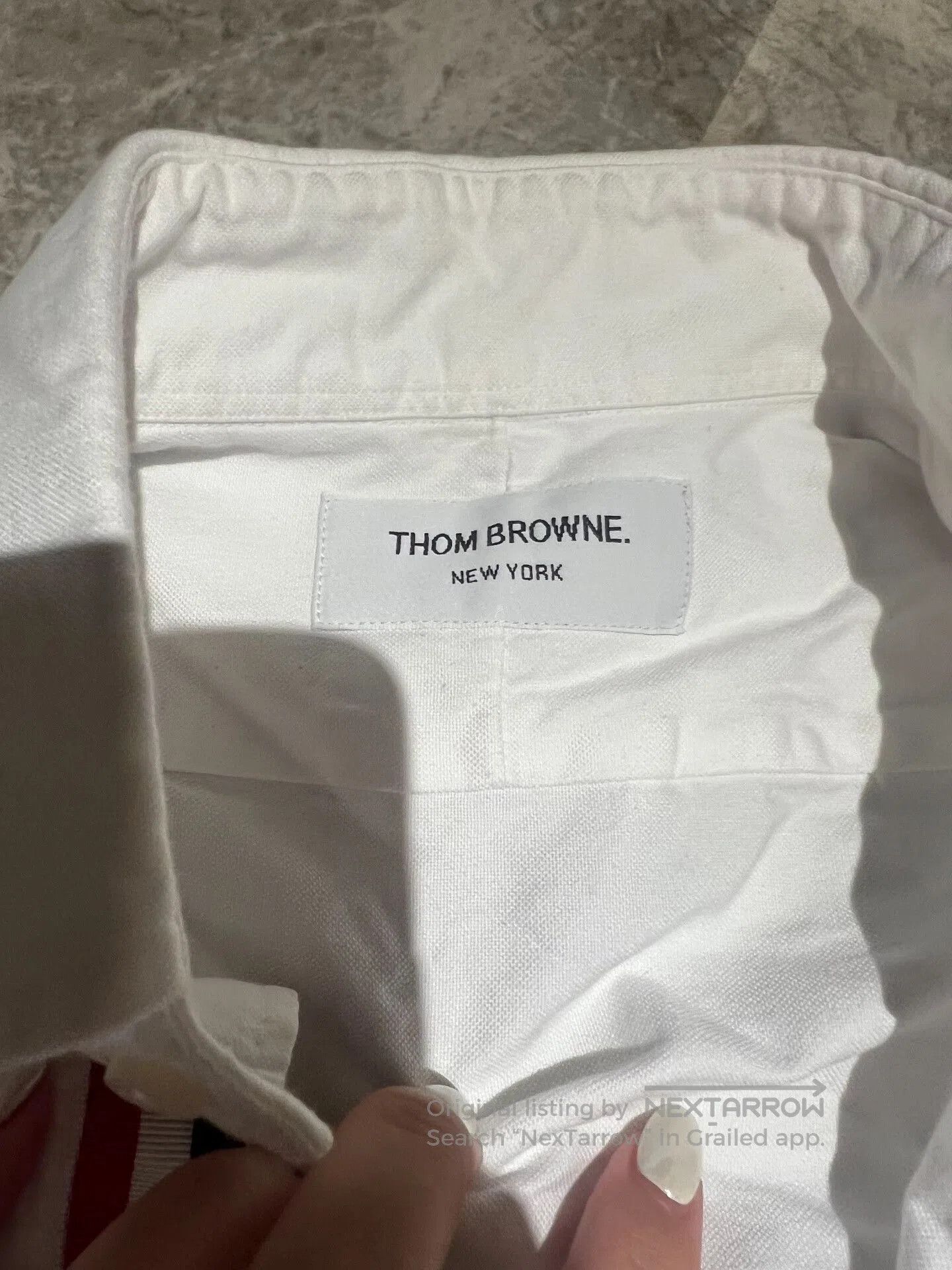 Thom Browne Thom Browne White Shirt. Size US M / EU 48-50 / 2 - 2 Thumbnail