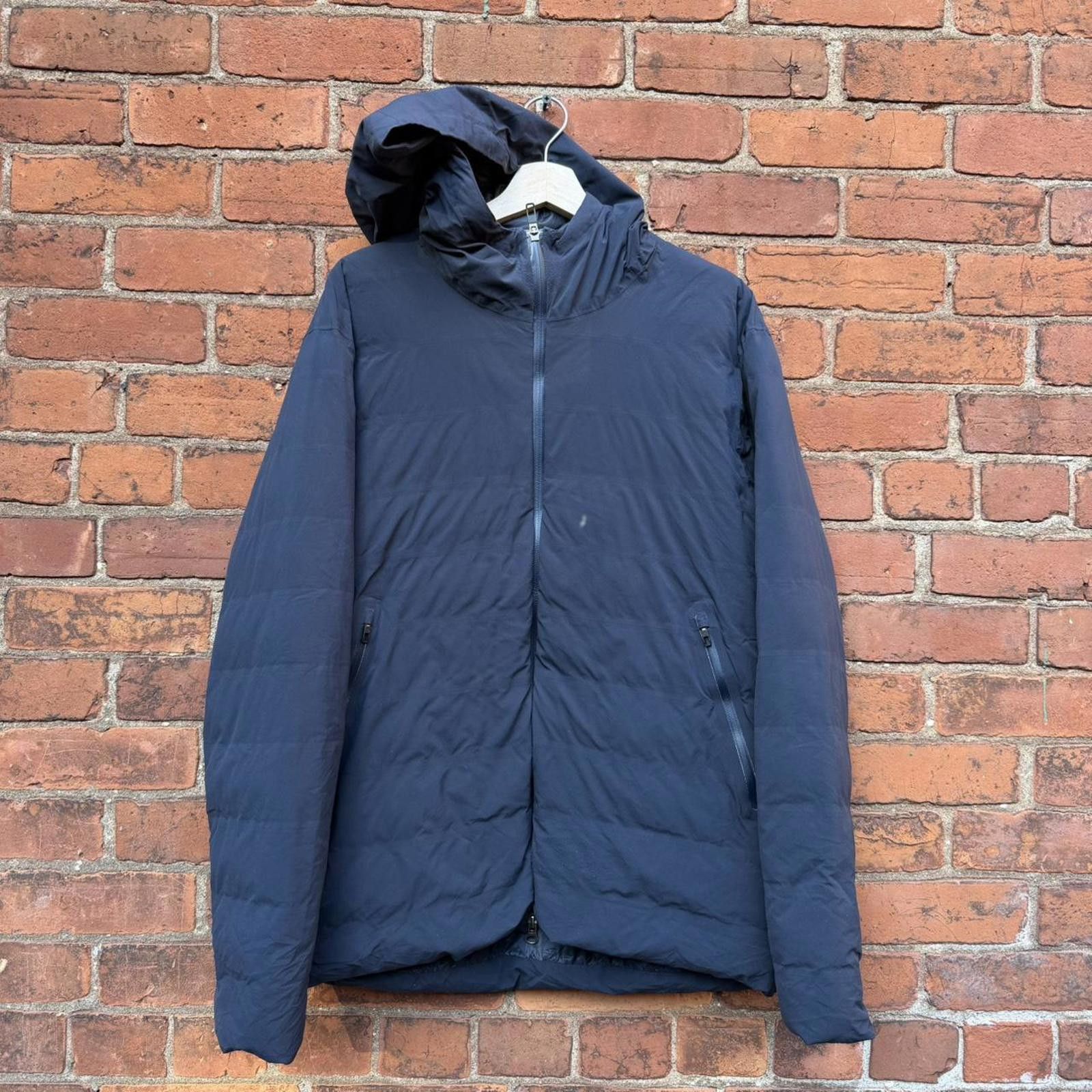 lululemon grey goose down jacket L