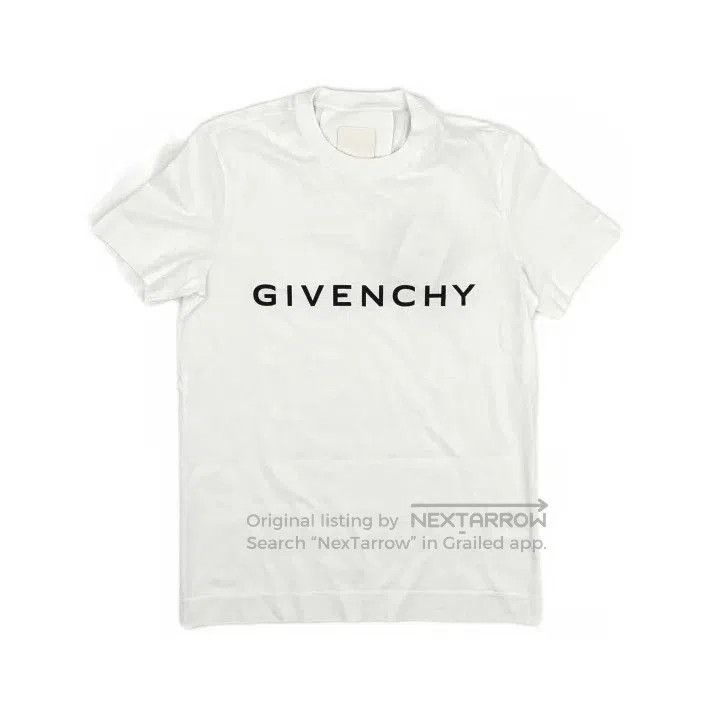 Givenchy Givenchy FW22 Letter Logo Short-Sleeve T-Shirt. Size US S / EU 44-46 / 1 - 1 Thumbnail
