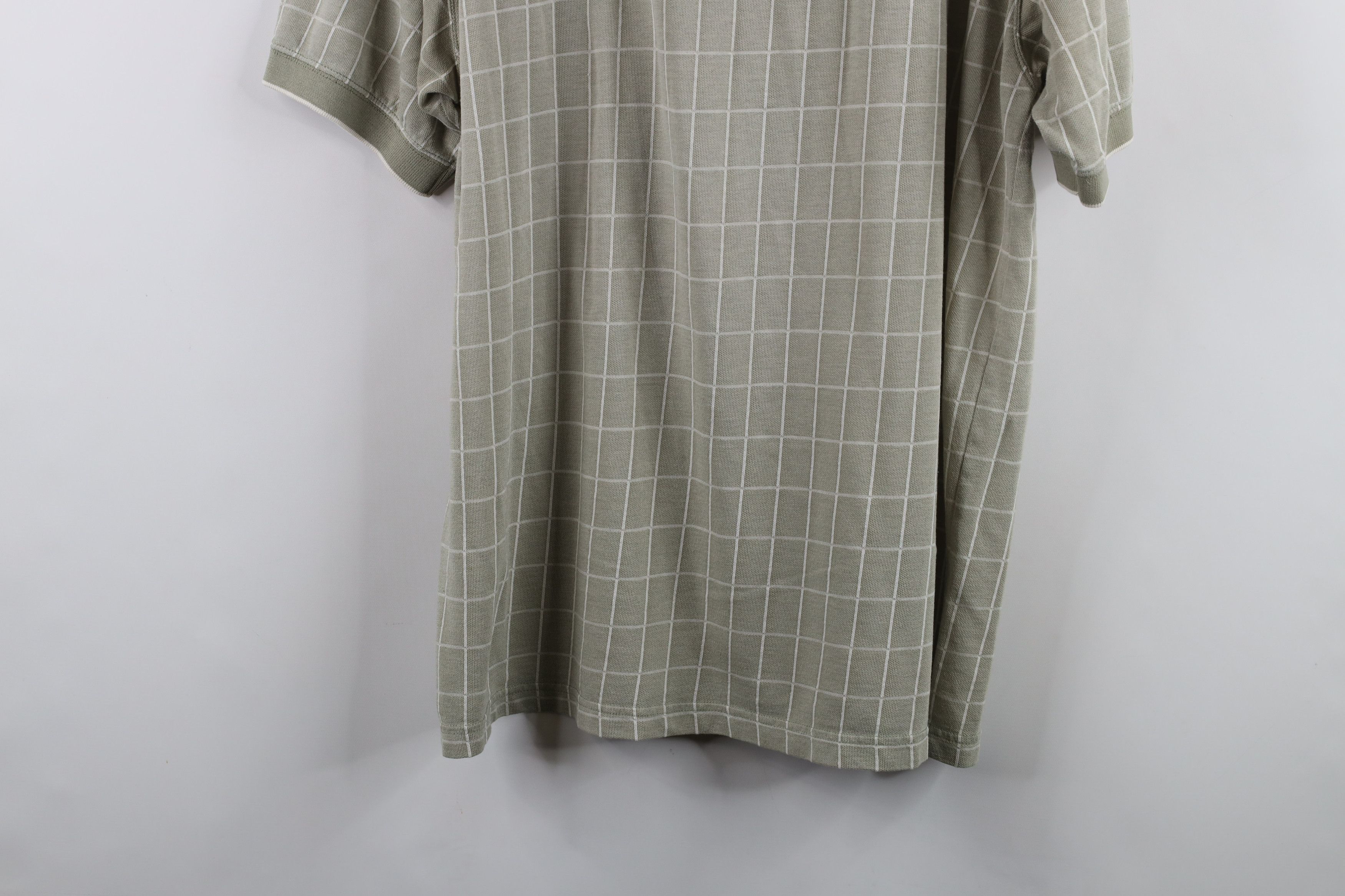 Vintage Vintage 90s Streetwear Checkered Collared Golf Polo Shirt Size US L / EU 52-54 / 3 - 13 Thumbnail