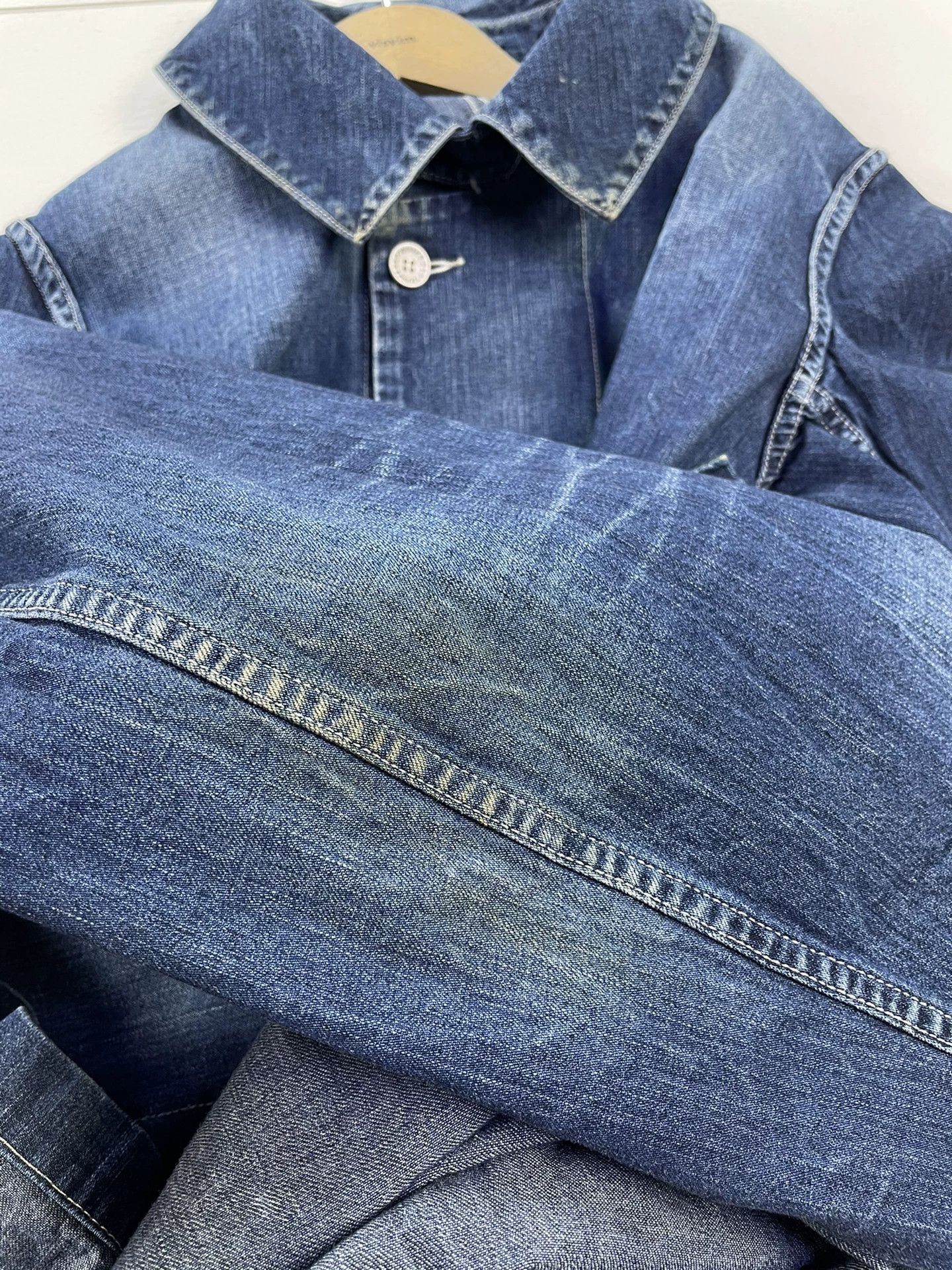 Visvim VISVIM GREASE MONKEY COAT DRY Salted Yellow Mud Size US S / EU 44-46 / 1 - 8 Thumbnail