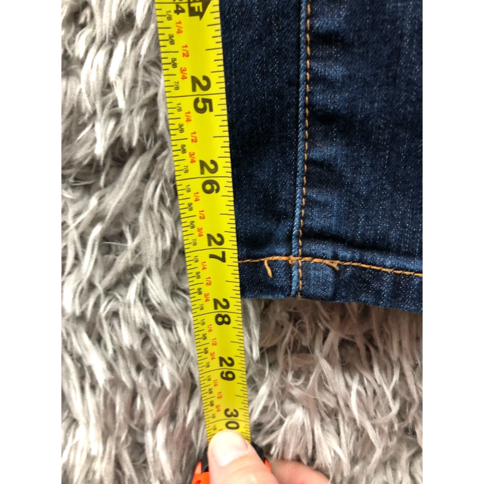 Bdg BDG Ankle Cigarette Skinny Jeans Size 26 Womens Mid Rise Dark Wash Blue Denim Size 26" / US 2 / IT 38 - 3 Thumbnail
