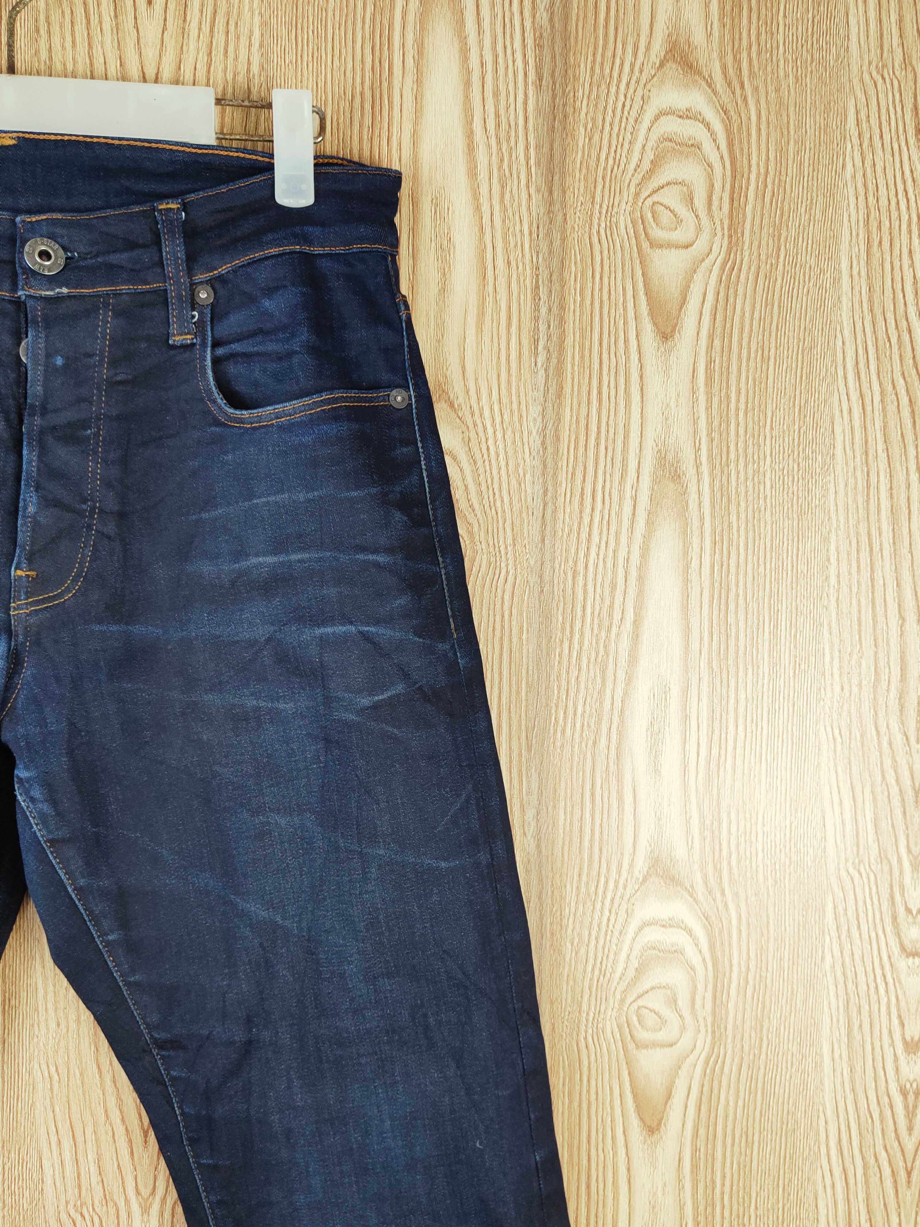 G-Star G-Star Raw Dark Blue Distressed Ripped Jeans #S2705 Size US 30 / EU 46 - 6 Thumbnail