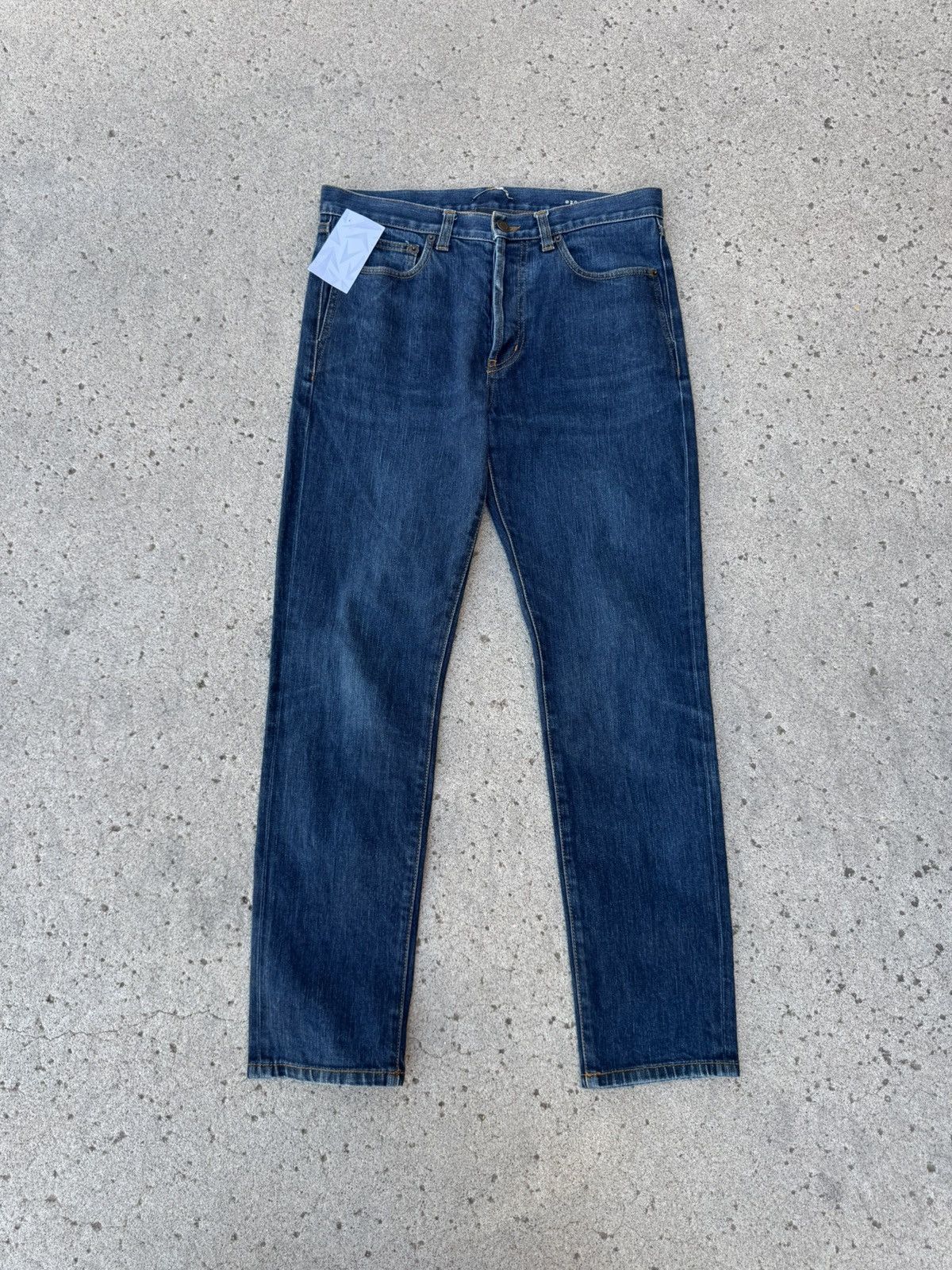Saint Laurent Paris Saint Laurent Indigo Skinny Jeans Size US 30 / EU 46 - 1 Thumbnail