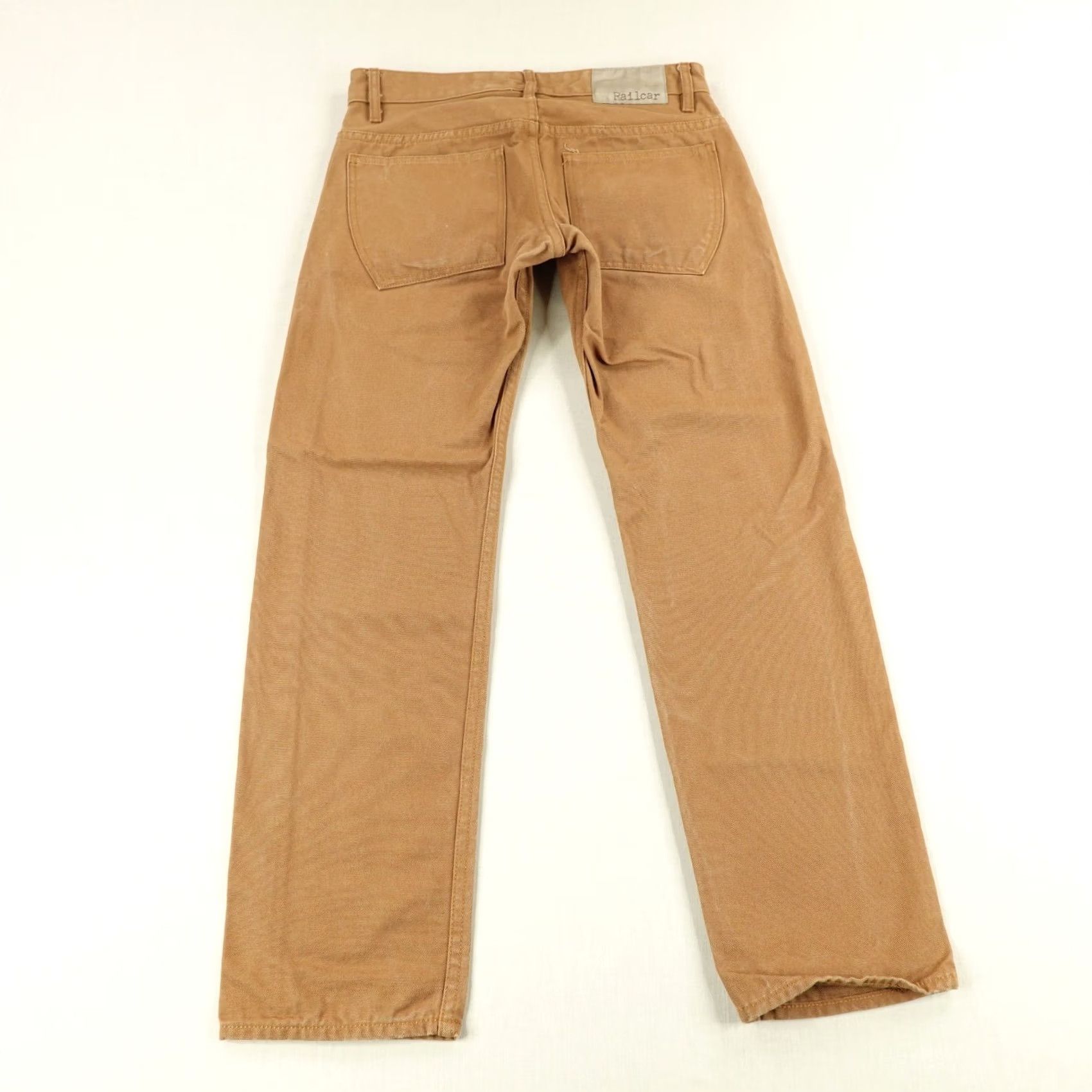 Railcar Finegoods Pants Mens 29 Brown Duck Canvas Flight Trousers Monrovia Usa, Men's (Size 30) — image 4 of 6