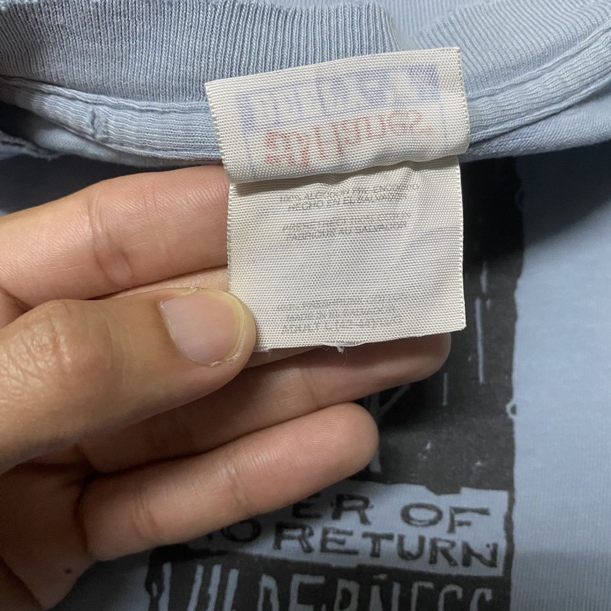 Hanes × Vintage VINTAGE 90’s FRANKCHURCH WILDERNESS LONGSLEEVE T SHIRT Size US L / EU 52-54 / 3 - 5 Thumbnail