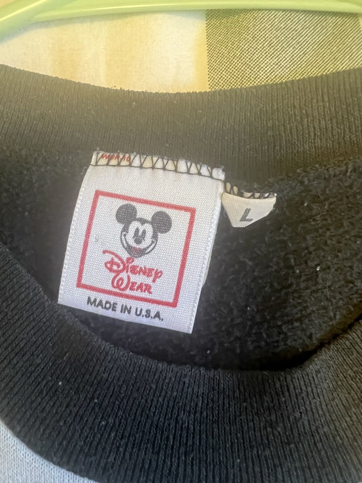 Disney Striped black & white Mickey, Disney Wear tag, Mens L. Size US L / EU 52-54 / 3 - 4 Thumbnail
