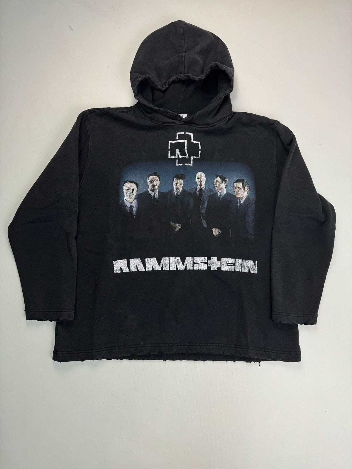 Image of Balenciaga Rammstein Hoodie , Limited 100 Pieces in Black, Men's (Size Small)