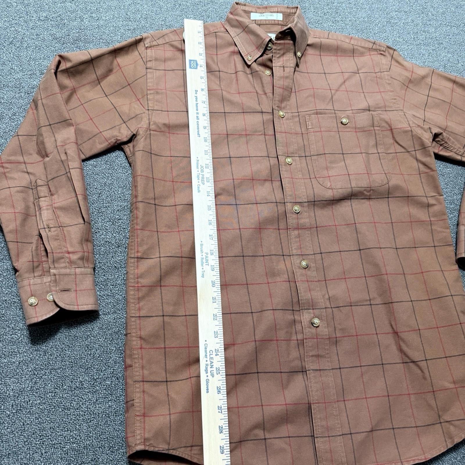 Orvis Orvis Brown Plaid Button Down Shirt Mens Small Long Sleeve Size US S / EU 44-46 / 1 - 4 Thumbnail