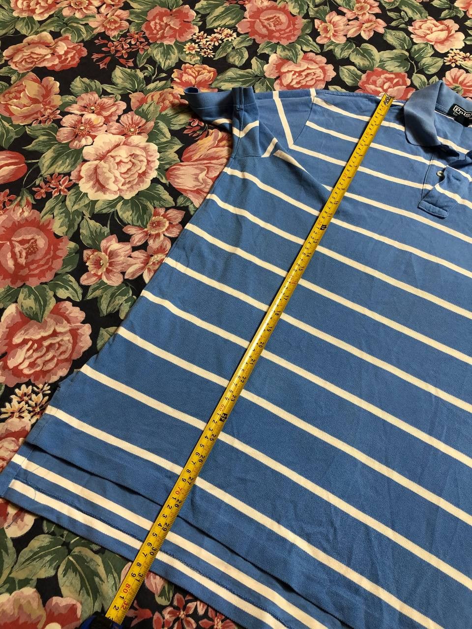 Polo Ralph Lauren Vintage Polo Ralph Lauren Striped Polo Size L Size US L / EU 52-54 / 3 - 11 Thumbnail