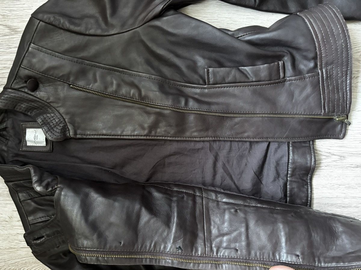 New Look Vintage Y2k old label new look brown leather jacket Size M / US 6-8 / IT 42-44 - 19 Thumbnail