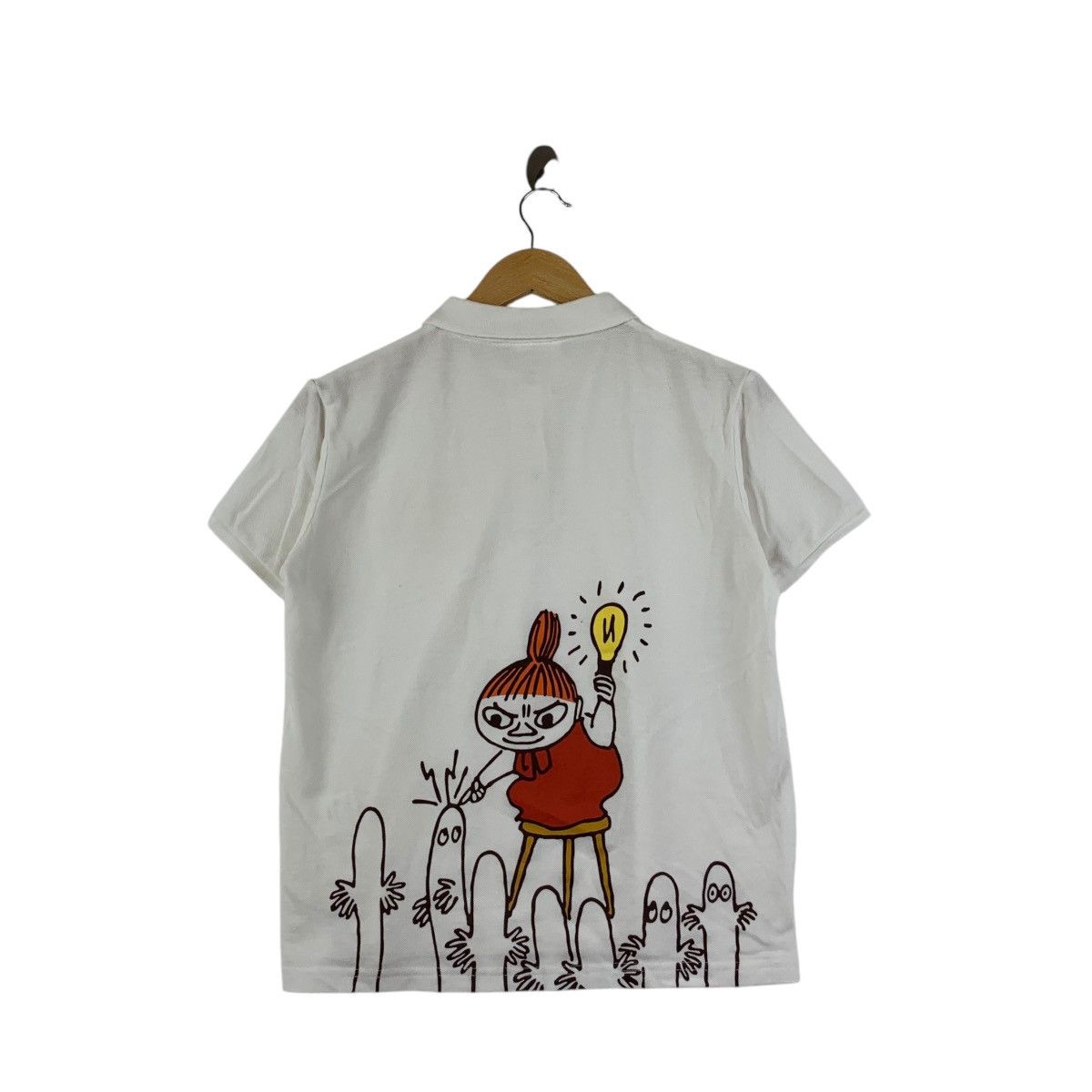 Vintage MOOMIN CHARACTERS Mymble Cartoon Comic Polo Tee Shirt Size S / US 4 / IT 40 - 5 Thumbnail