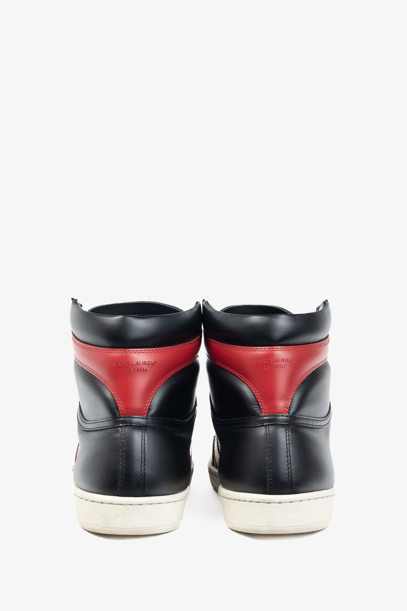 Saint Laurent Paris Saint Laurent SL/10H High Court Classic High-Top Sneakers Size US 10 / EU 43 - 3 Thumbnail