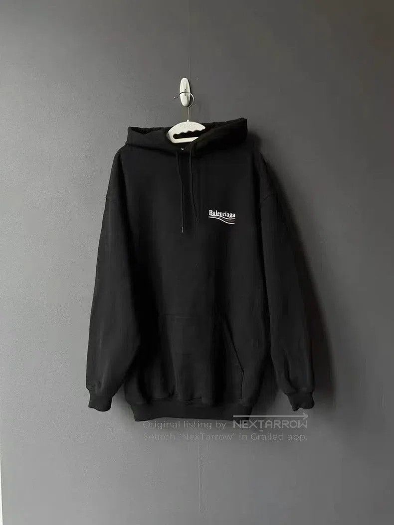 Balenciaga Balenciaga Black Coke Hoodie Size US S / EU 44-46 / 1 - 1 Thumbnail
