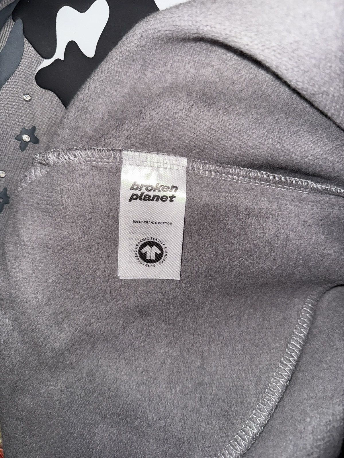 Broken Planet Broken Planet Falling Stars Hoodie-Grey-Size M-Like New Size US M / EU 48-50 / 2 - 9 Thumbnail