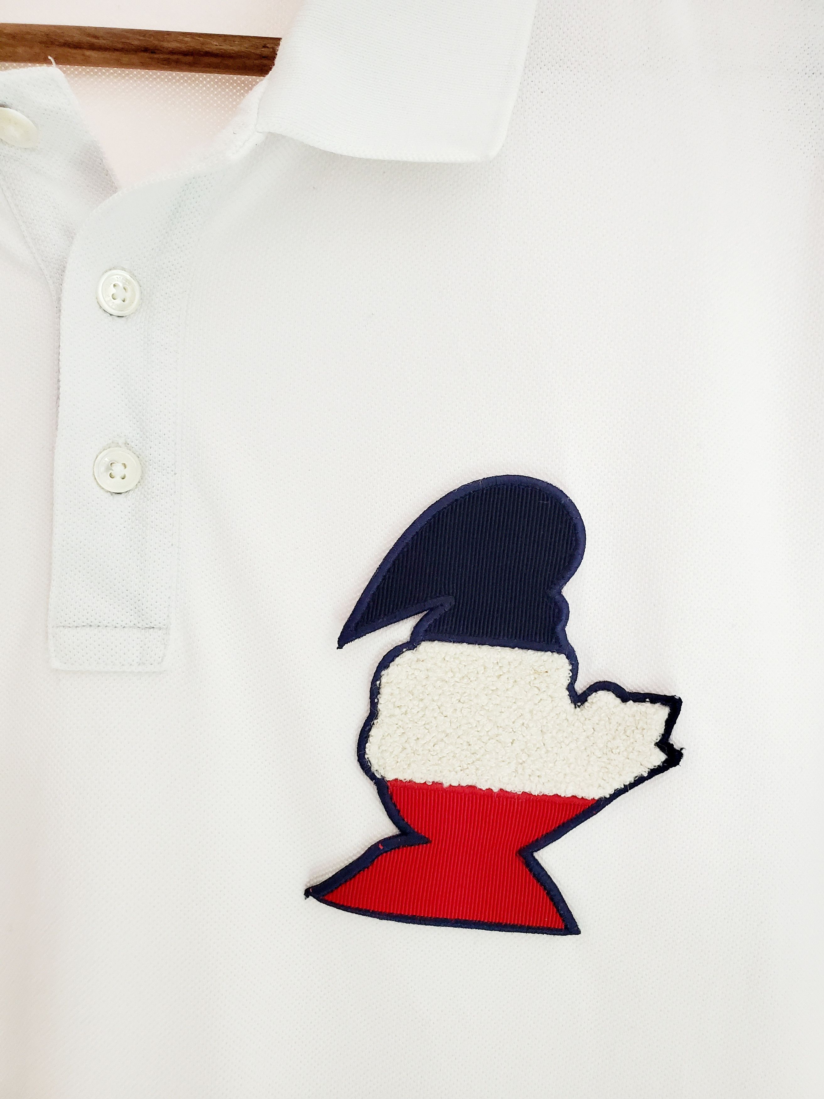 Moncler Moncler Polo Shirt Large Logo Patch perfect condition Xl Size US XL / EU 56 / 4 - 2 Thumbnail