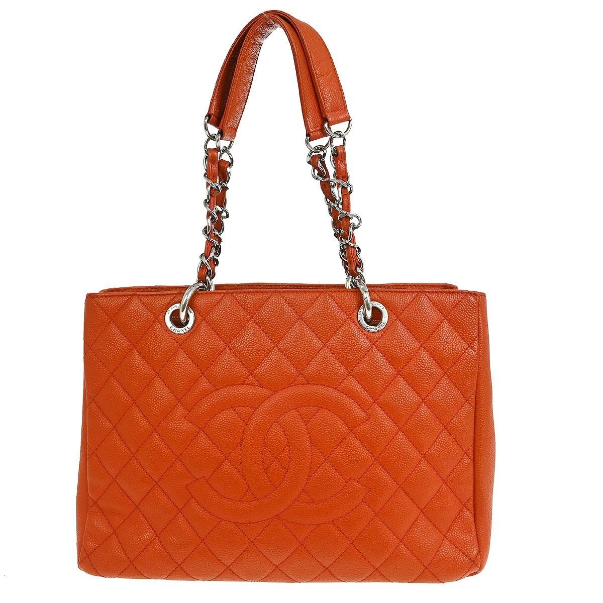 Chanel Chanel Grand Shopping Tote Quilted Caviar Size ONE SIZE - 1 Thumbnail