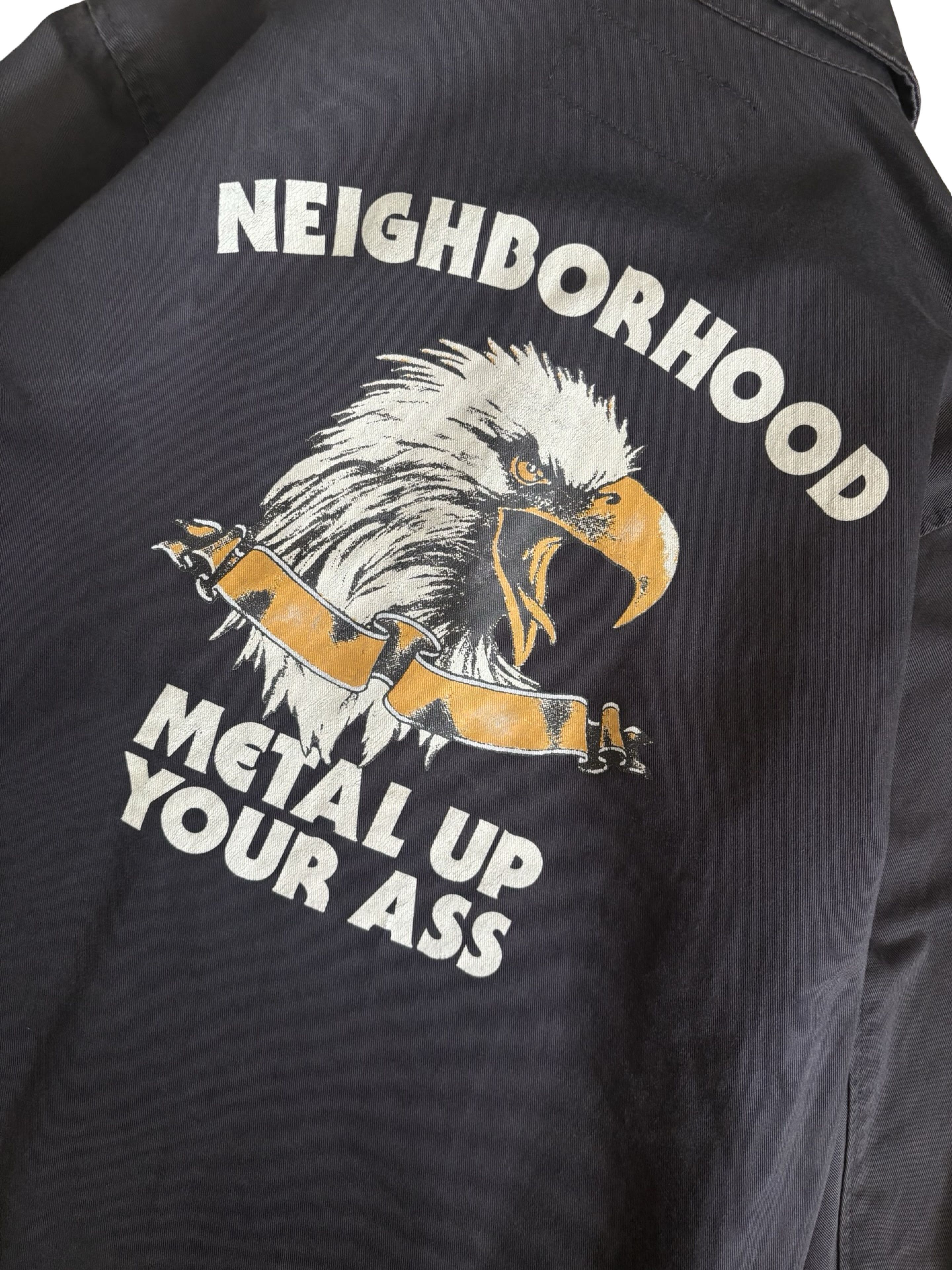 Neighborhood Neighborhood 'Metal Up Your Ass' Work Jacket Size US S / EU 44-46 / 1 - 3 Thumbnail
