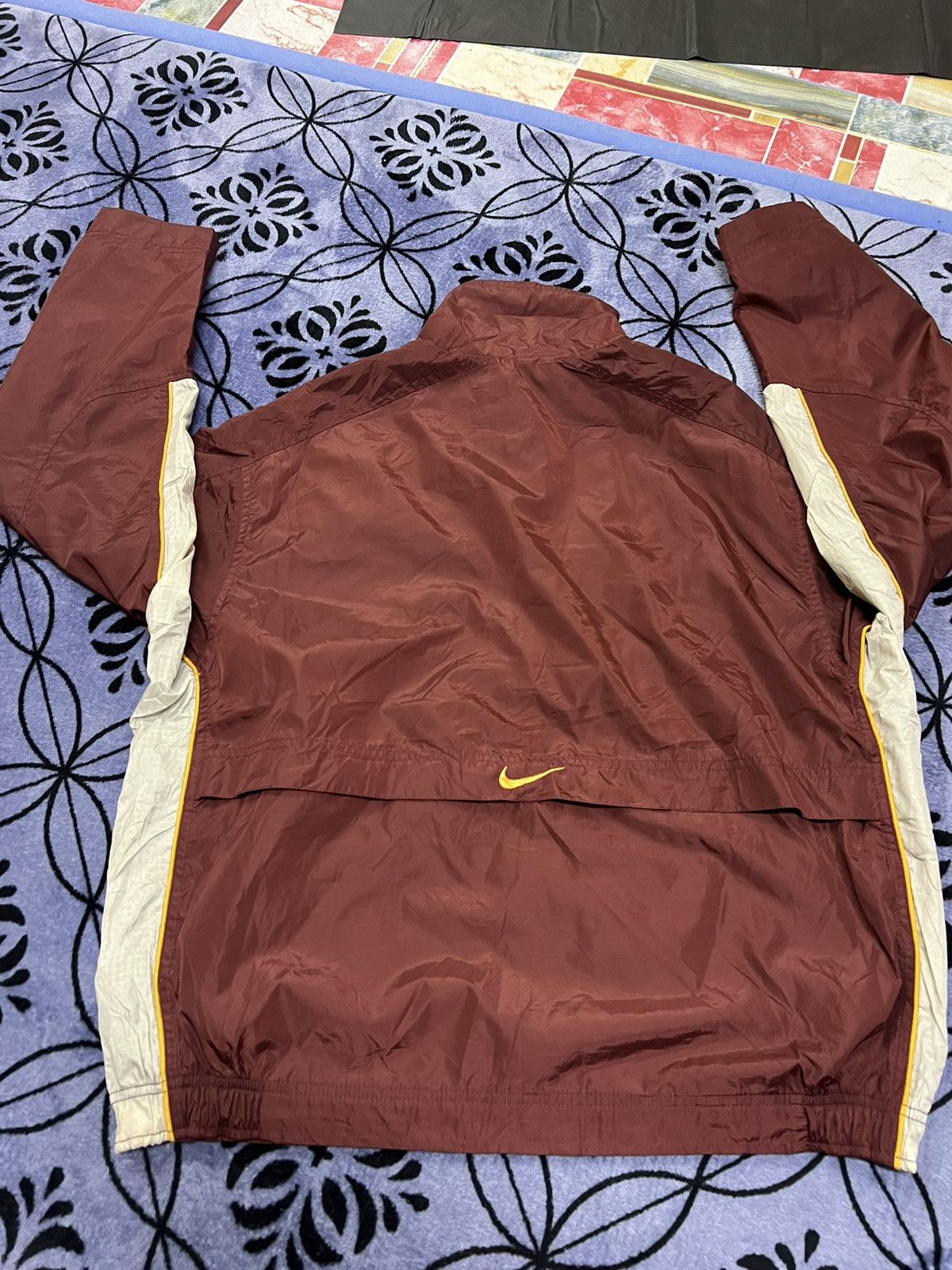 Nike × Vintage Windbraker - Nike Y2K CRAZY vintage streetwear windbraker Size US L / EU 52-54 / 3 - 12 Thumbnail