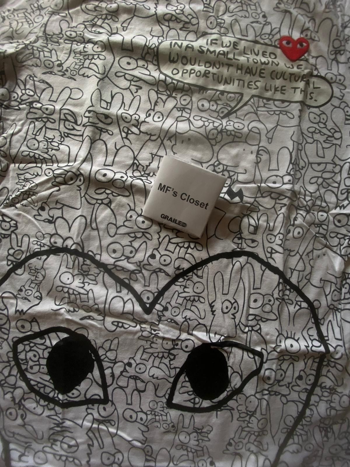 Comme des Garcons CDG X Matt Groening Tee size Large Size US L / EU 52-54 / 3 - 2 Thumbnail