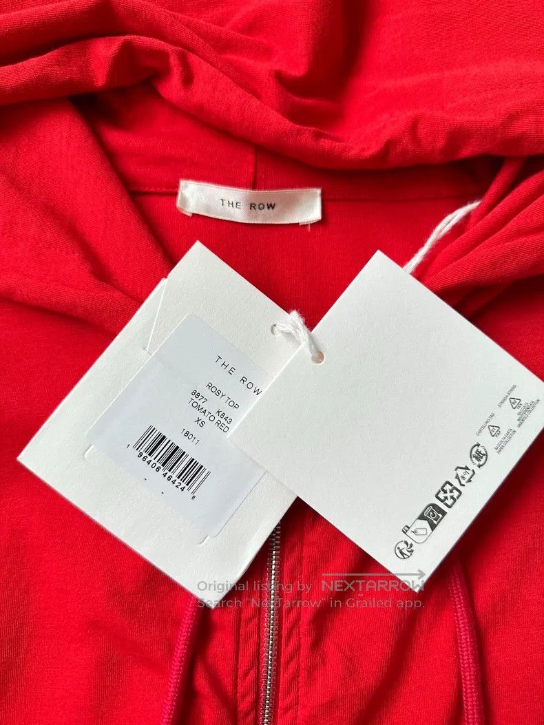 The Row The Row Red Women's Sweatshirt Jacket Size XS / US 0-2 / IT 36-38 - 2 Thumbnail