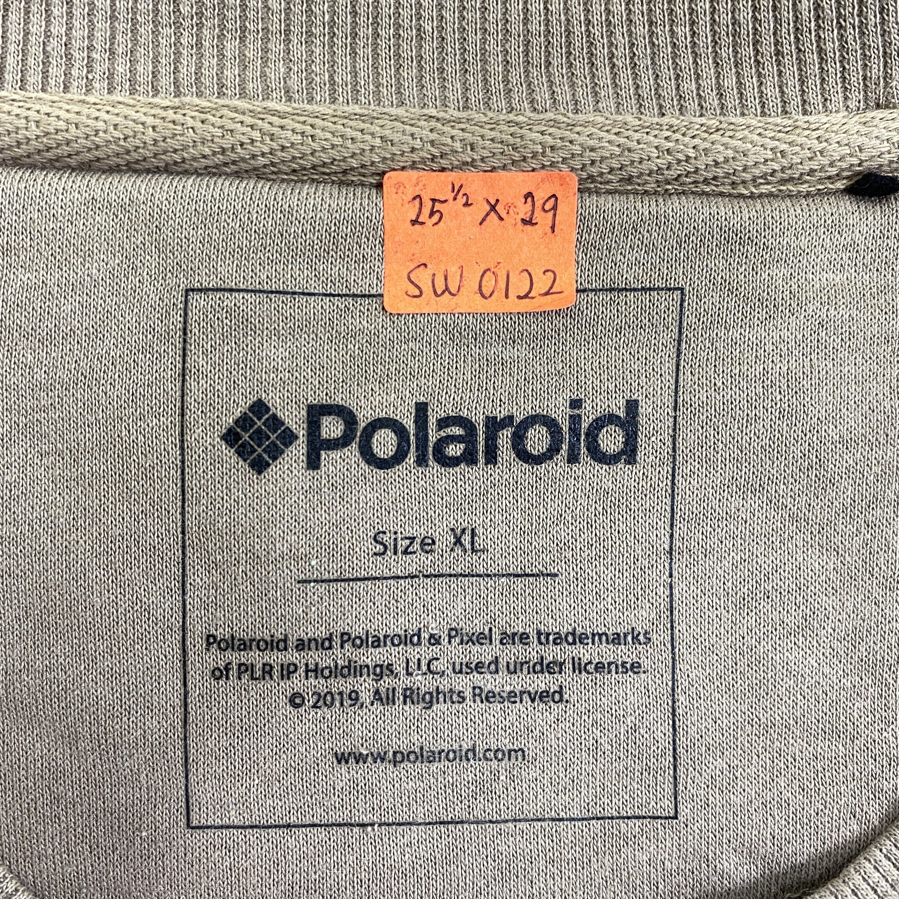Polaroid Vintage Polaroid Small Centre Logo Sweatshirt - SW0122 Size US XL / EU 56 / 4 - 7 Thumbnail