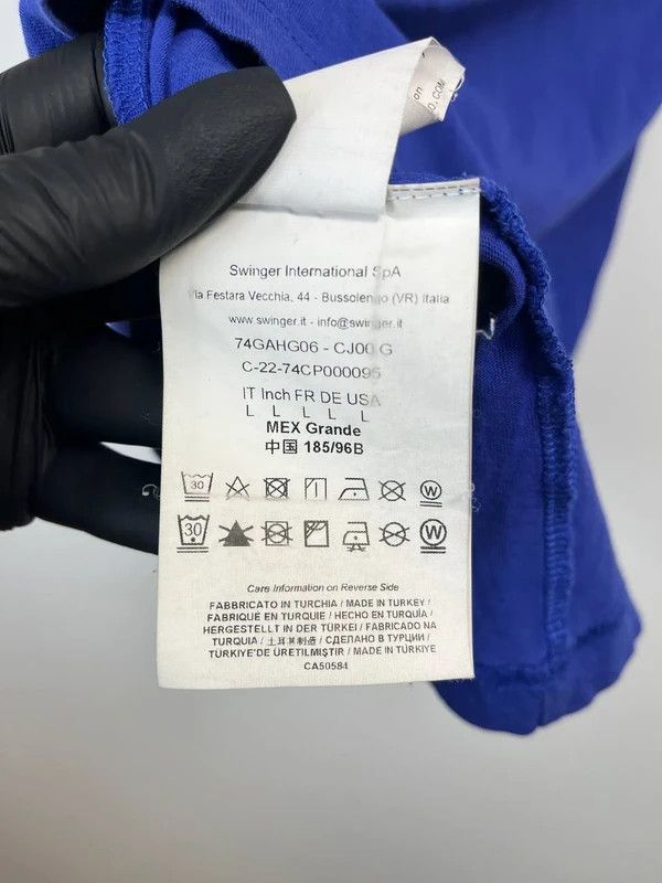 Versace Jeans Couture Versace Jeans Couture Logo T Shirt Blue Mens Size L Size US L / EU 52-54 / 3 - 5 Thumbnail