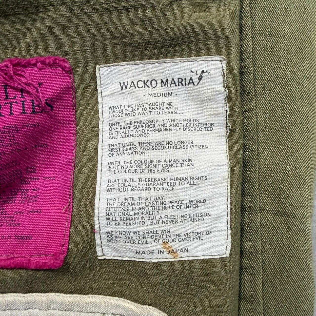 Wacko Maria WACKO MARIA Guilty Parties Military Utility Jacket Size US M / EU 48-50 / 2 - 14 Thumbnail