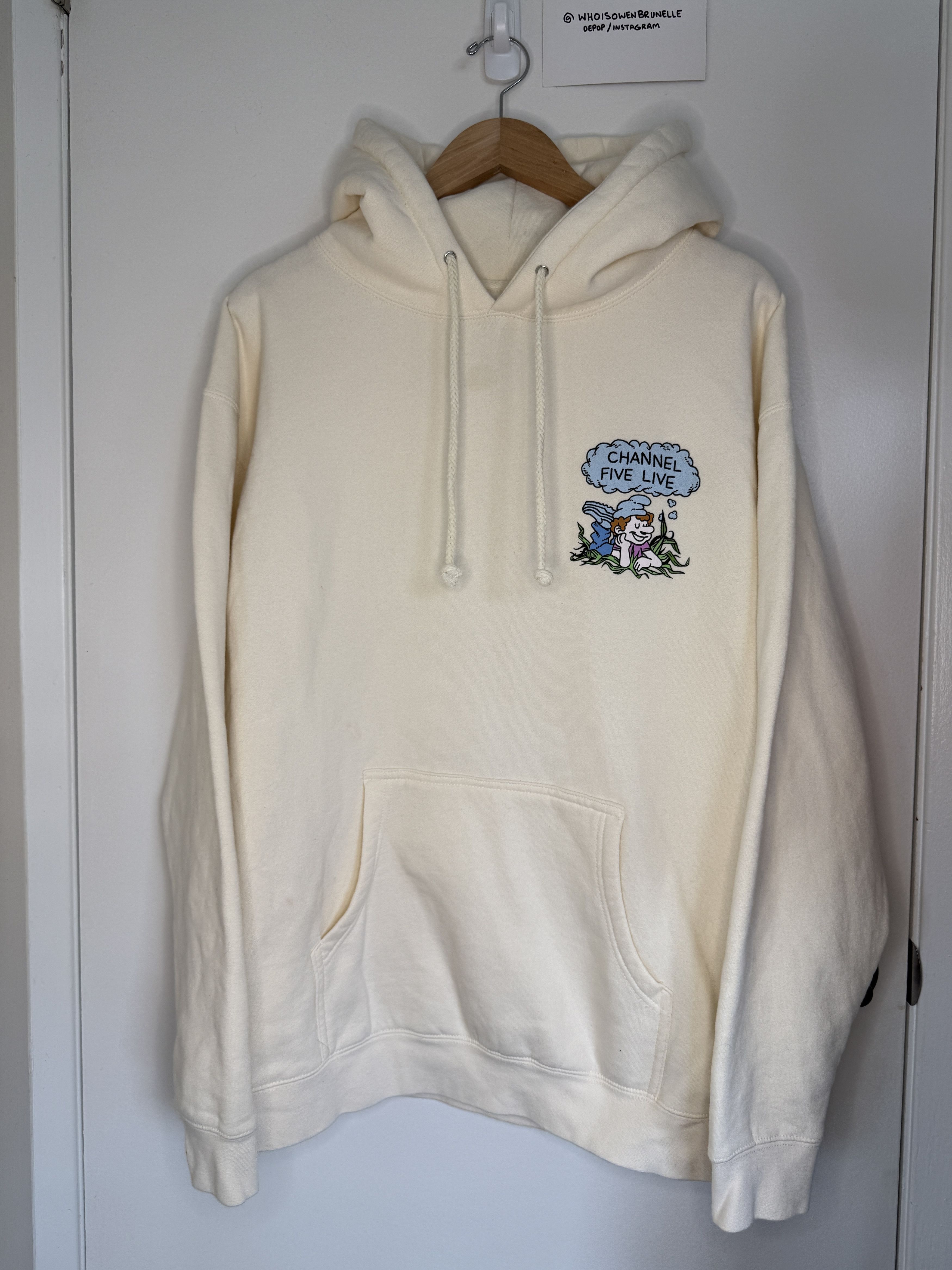 Other Channel 5 Andrew Callaghan Live Tour Hoodie Cream XL 2022 Size US XL / EU 56 / 4 - 1 Thumbnail