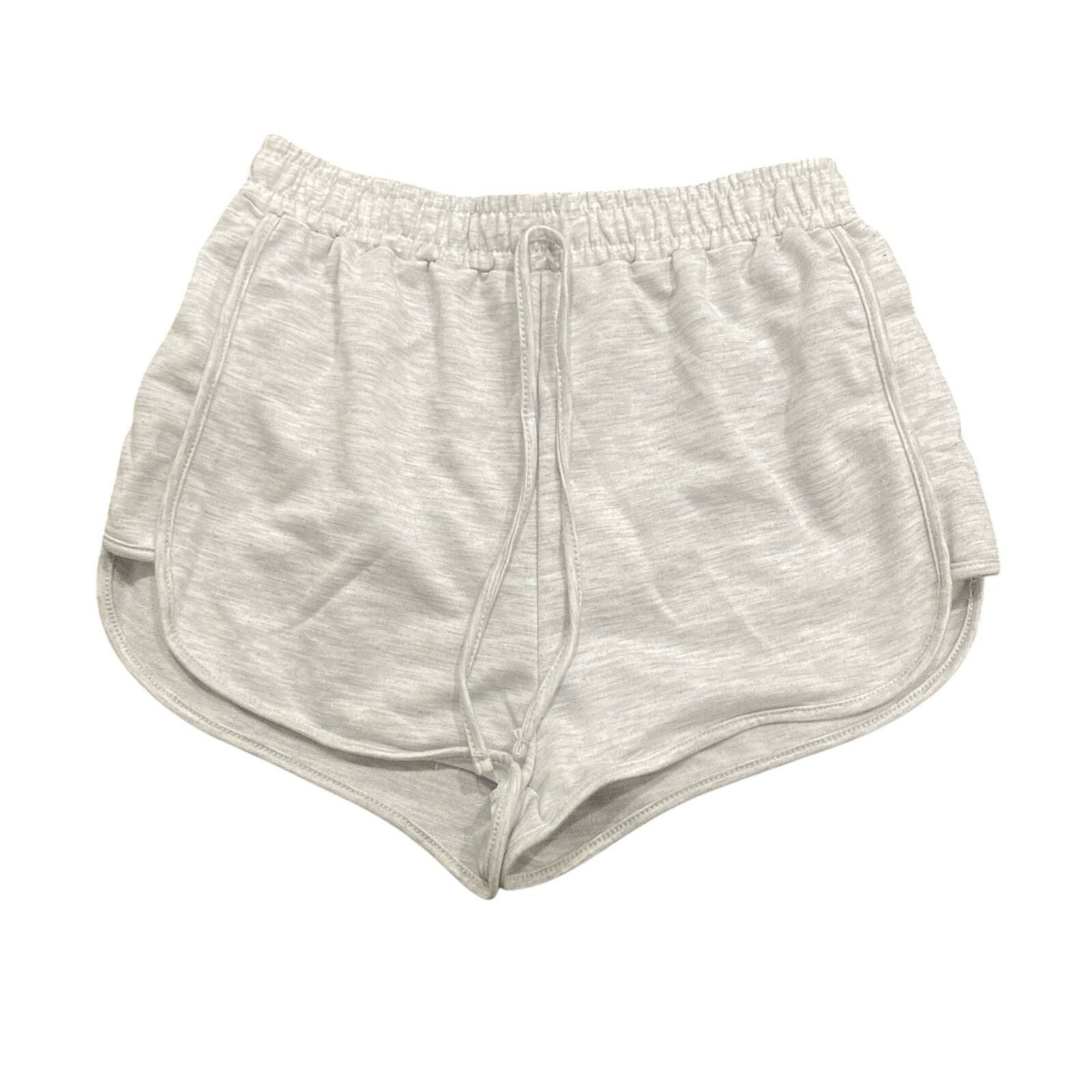 Shein Tie Front Lounge Shorts in Gray, Size M Size 30" / US 8 / IT 44 - 2 Thumbnail