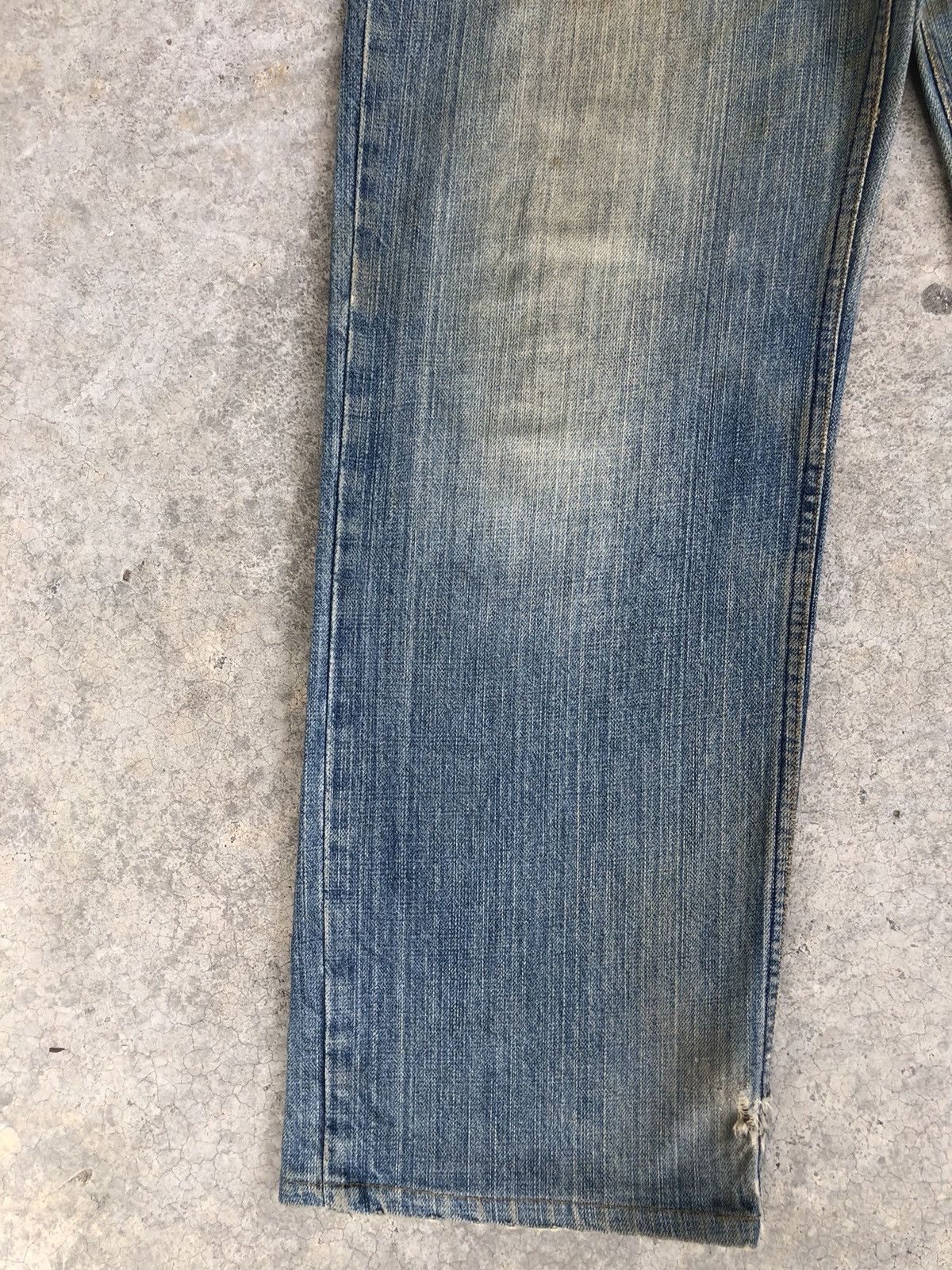 Karakuri Tamashii Karakuri Tamashii Embroidered Jeans Distressed Jeans Size US 32 / EU 48 - 6 Thumbnail
