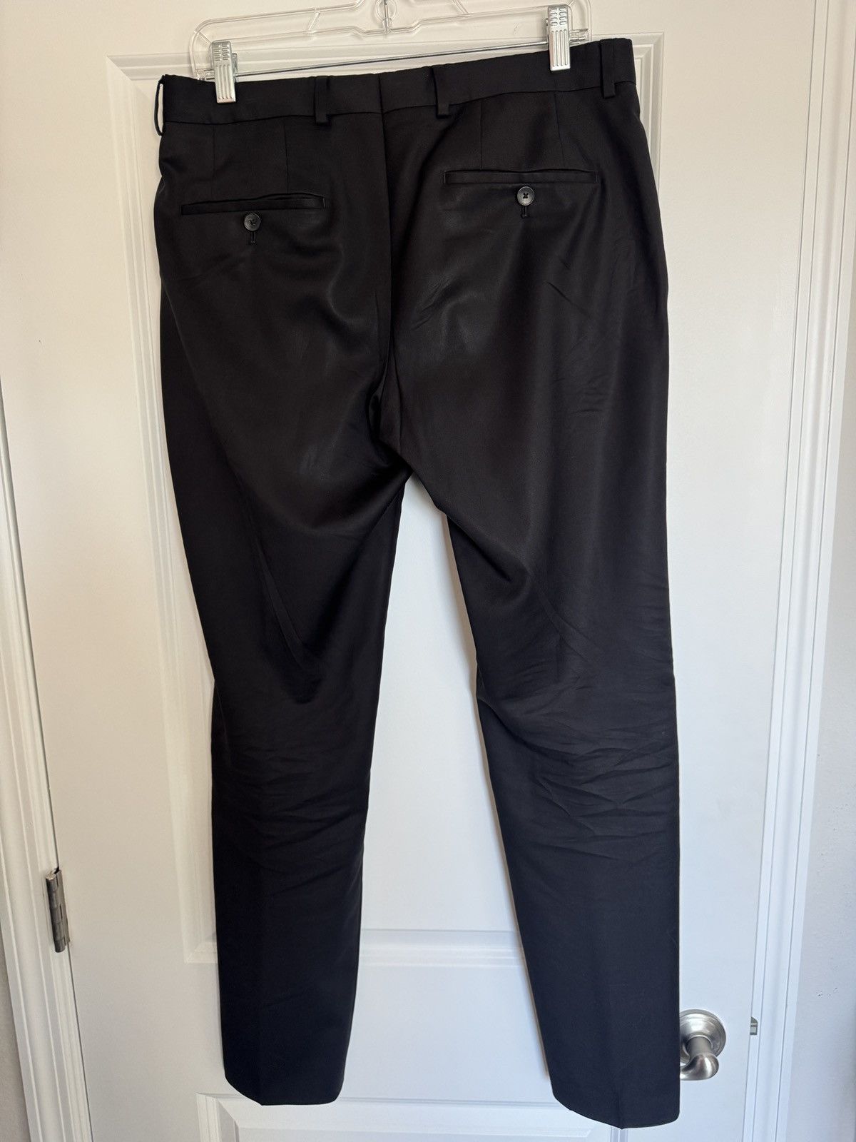 Hugo Boss Black Gibson Slim-Fit Virgin Wool Suit Trousers US SIZE 32 Size US 32 / EU 48 - 2 Thumbnail