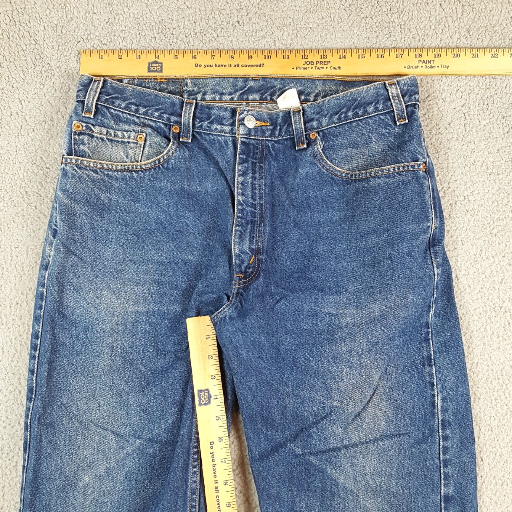 Levi's VINTAGE Levi's 505 Jeans 38x30 Straight Denim Blue 90s Western Cowboy Mens Size US 38 / EU 54 - 6 Thumbnail