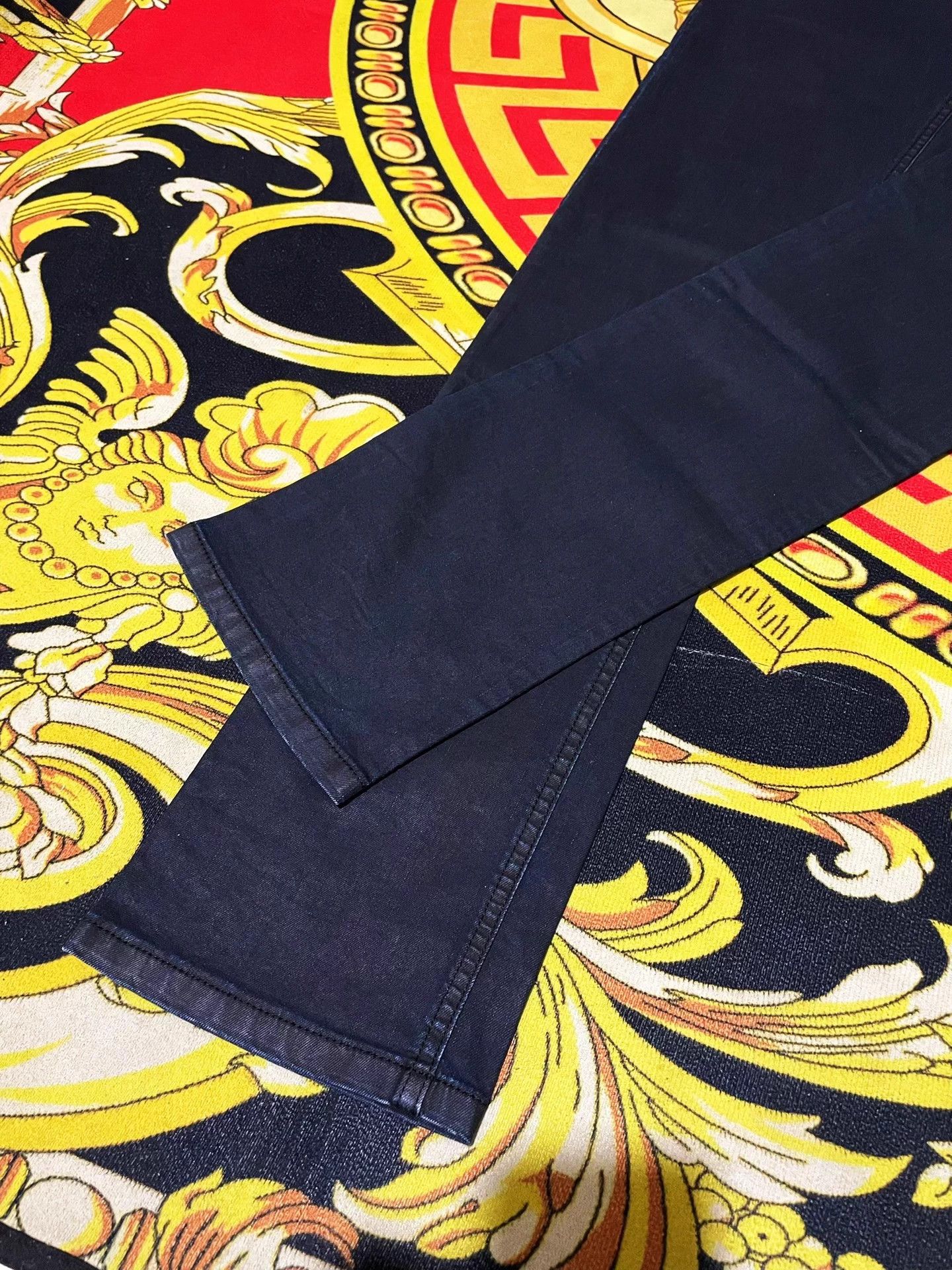 Versace Versace Main Line Men's Denim Pants 34 Size US 34 / EU 50 - 6 Thumbnail