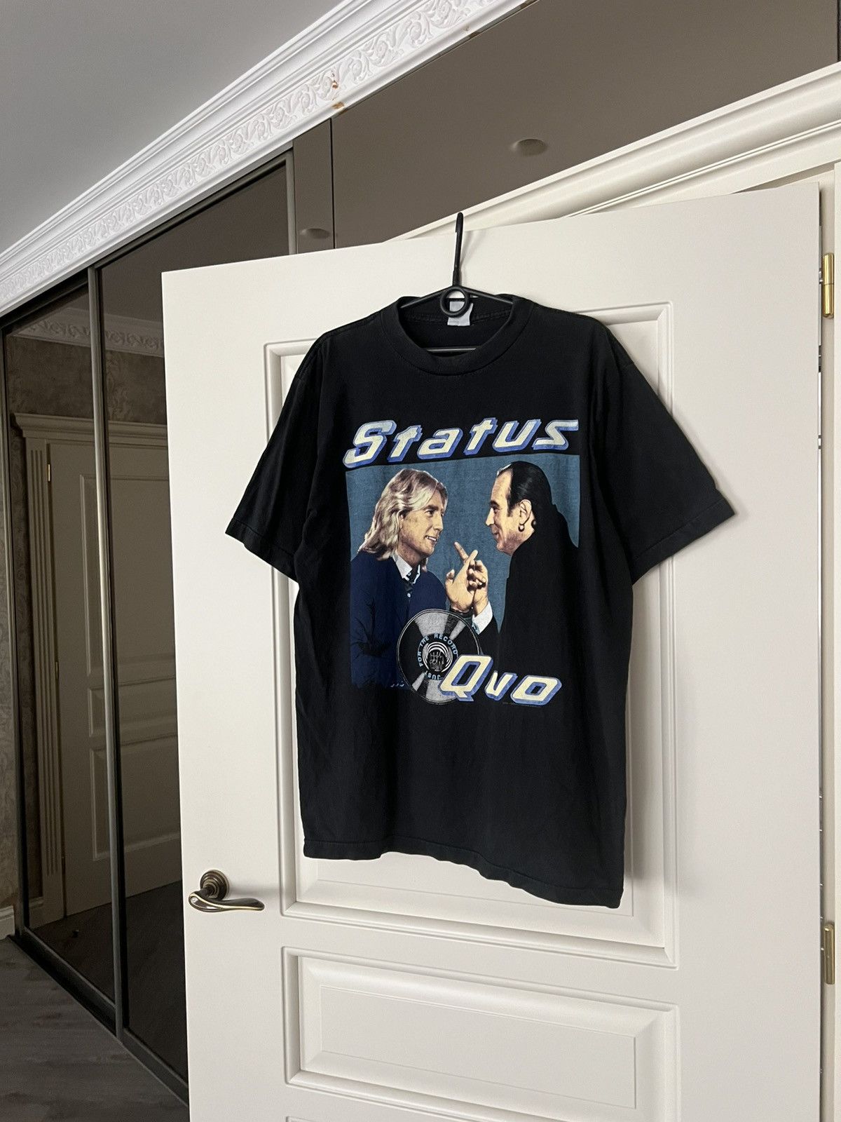Band Tees Vintage 1993 Status Quo Band Tee Rock T-Shirt size XL Size US XL / EU 56 / 4 - 4 Thumbnail